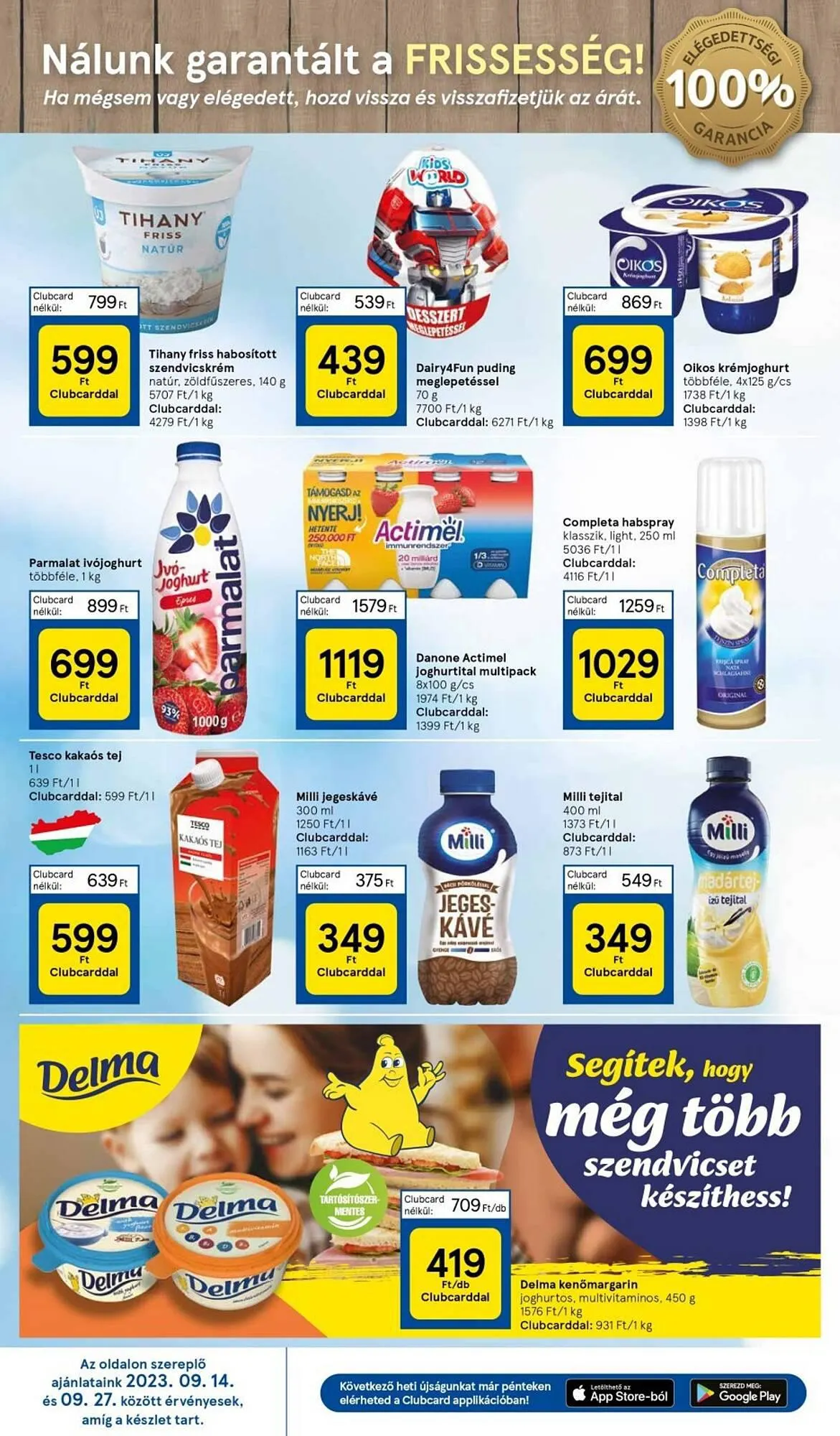 Katalógus Tesco  akciós újság szeptember 21.-tól szeptember 27.-ig 2023. - Oldal 22