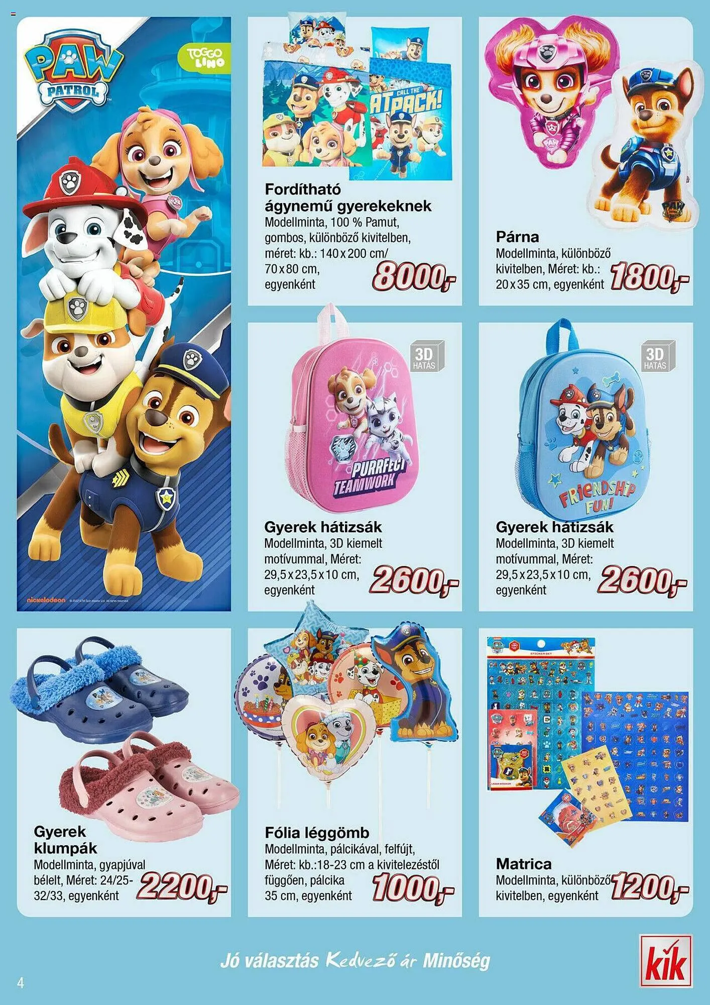 Katalógus Kik akciós újság szeptember 11.-tól szeptember 17.-ig 2023. - Oldal 4
