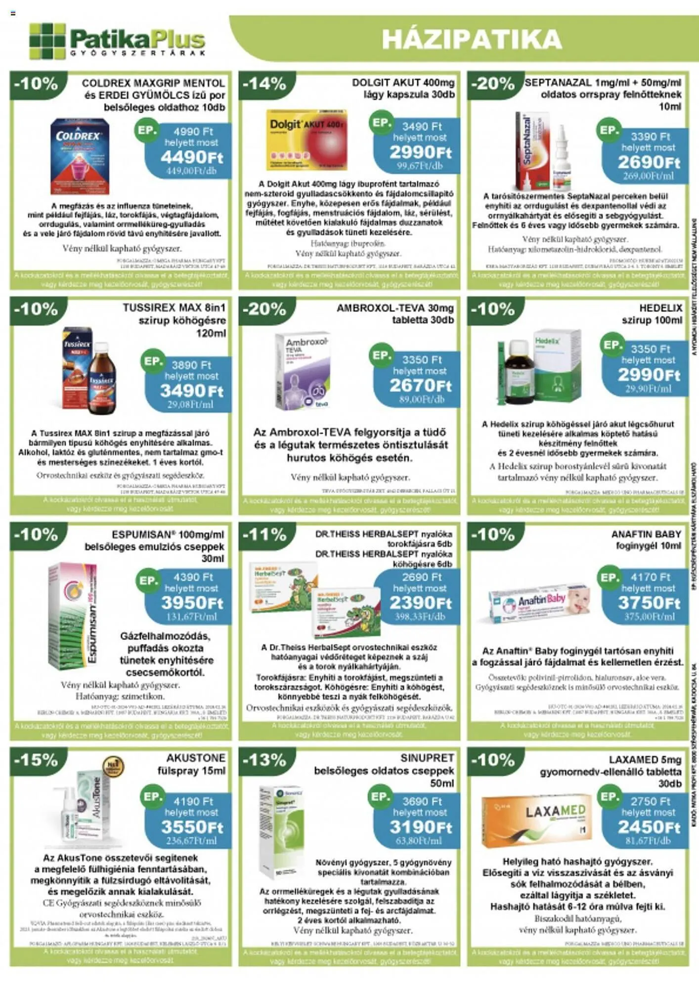 Katalógus PatikaPlus akciós újság szeptember 1.-tól szeptember 30.-ig 2024. - Oldal 2