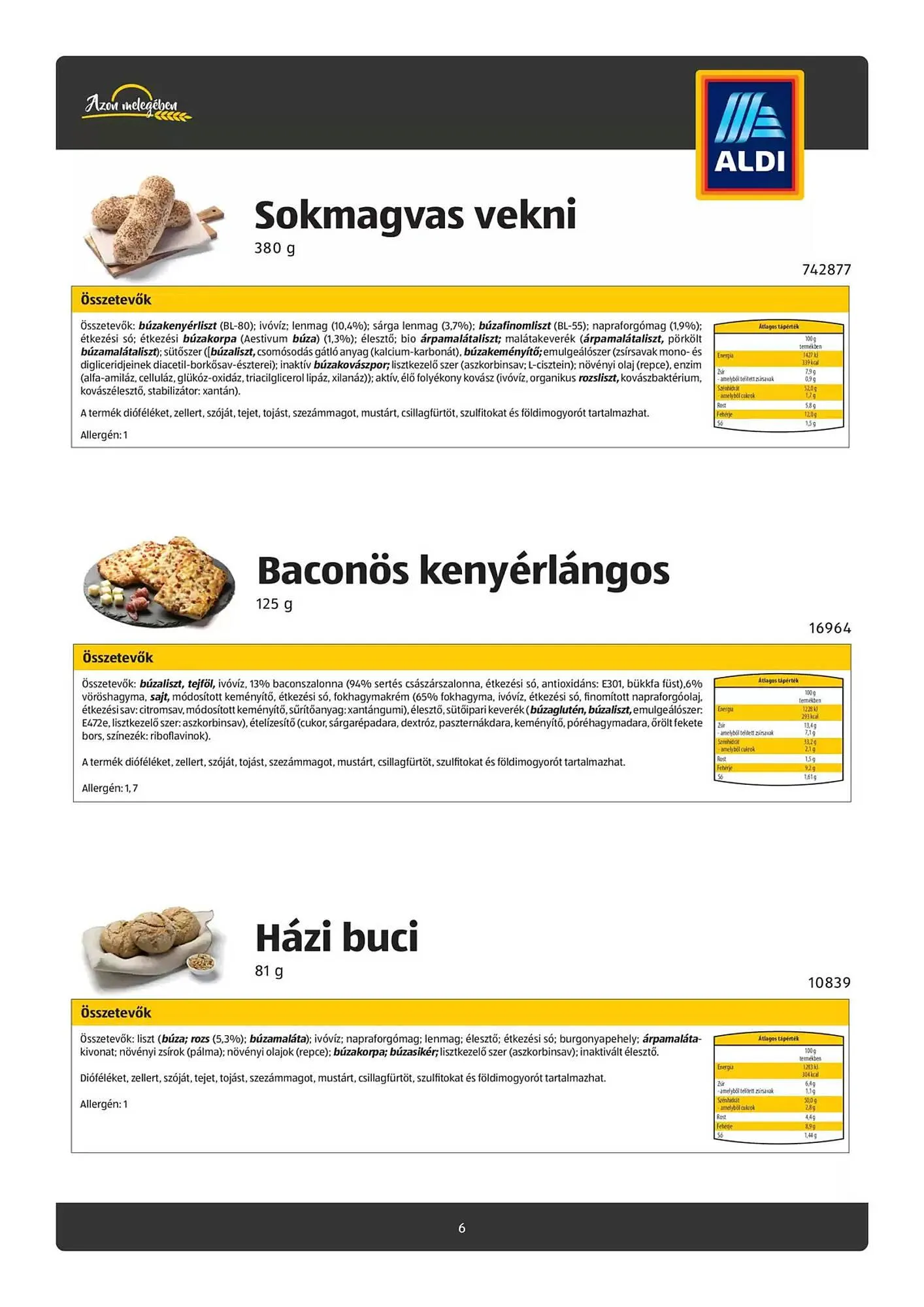 Katalógus ALDI akciós újság január 30.-tól február 13.-ig 2025. - Oldal 6