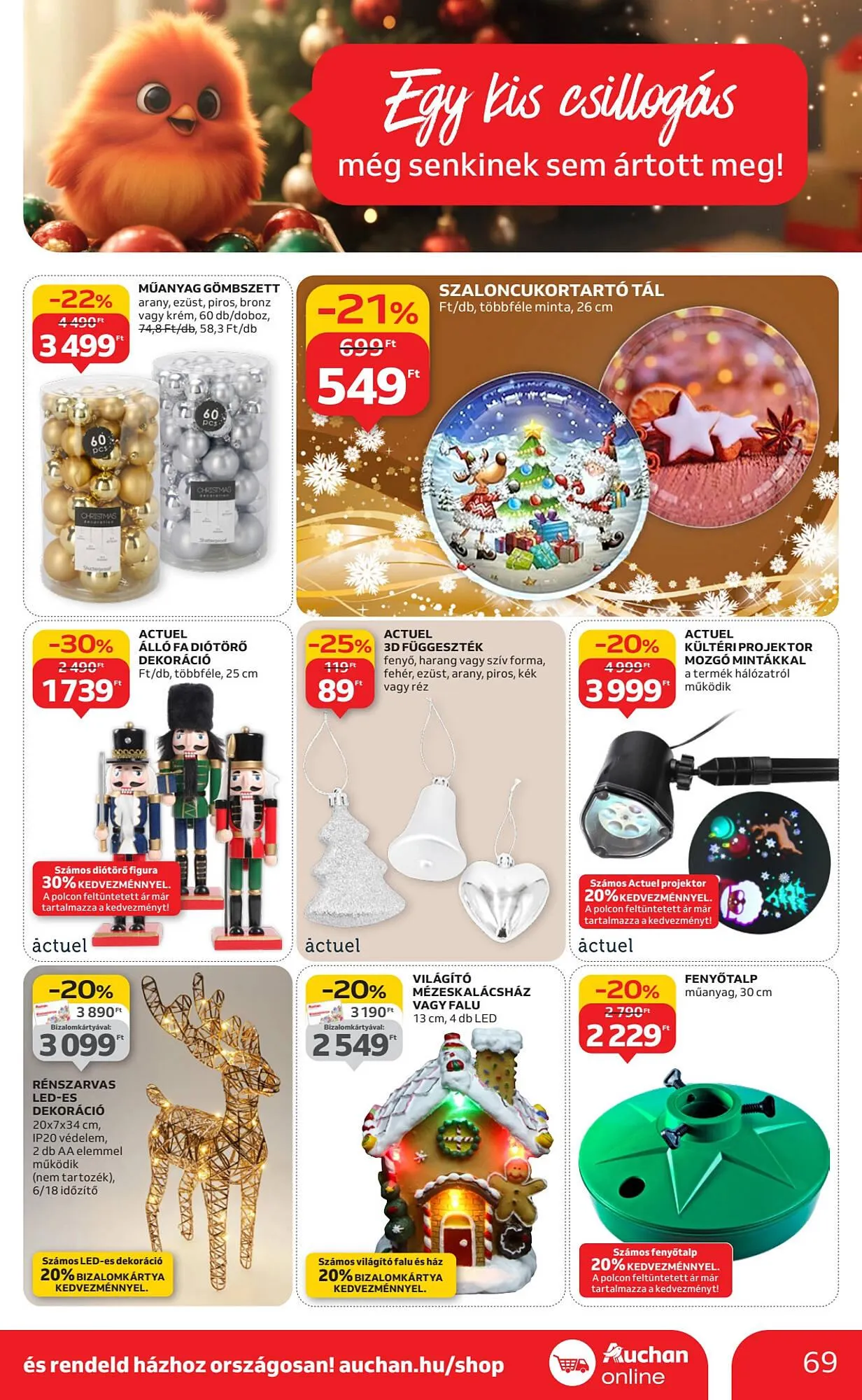 Katalógus Auchan akciós újság december 4.-tól december 10.-ig 2025. - Oldal 69