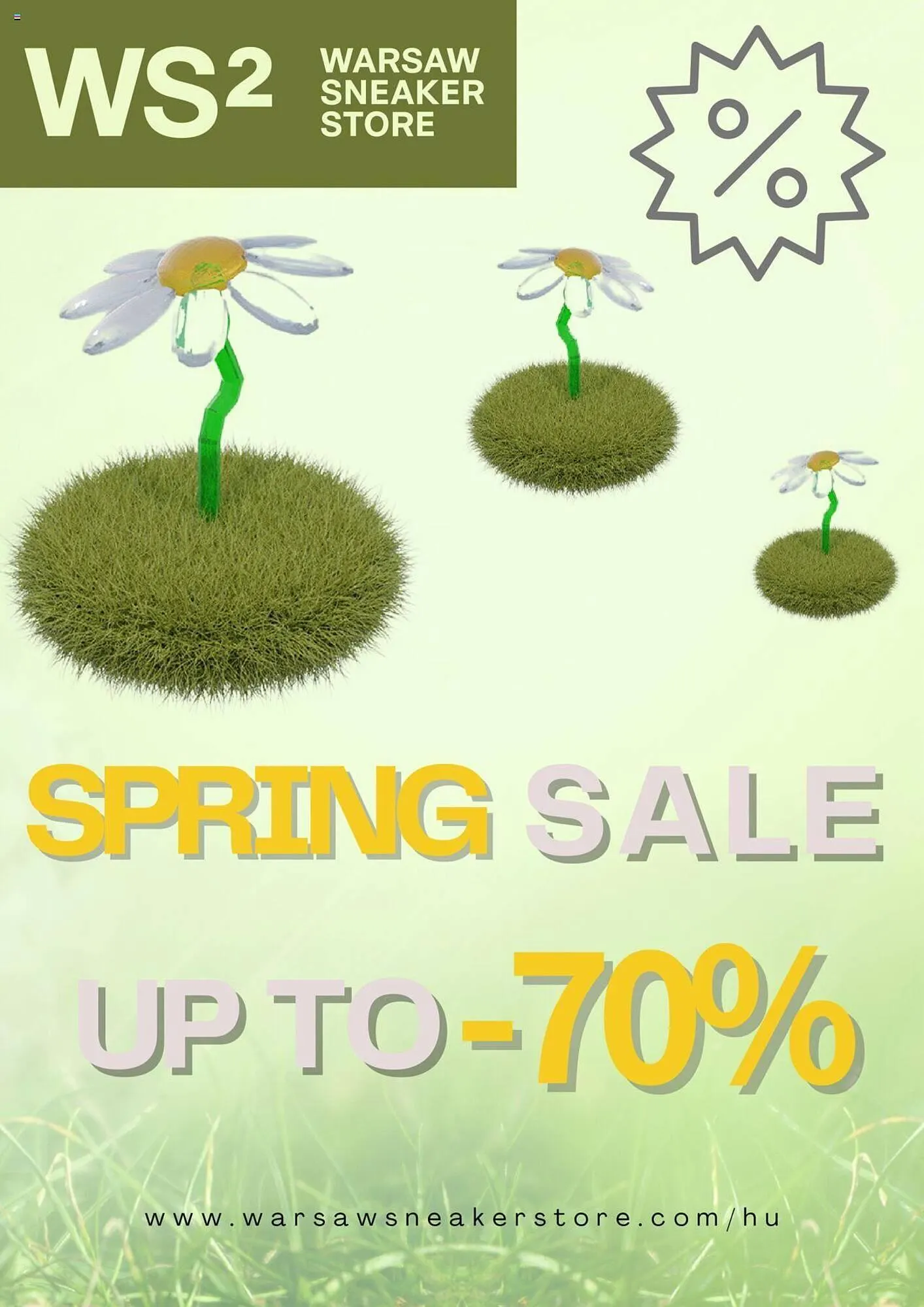 Warsaw sneaker store akciós újság - 1