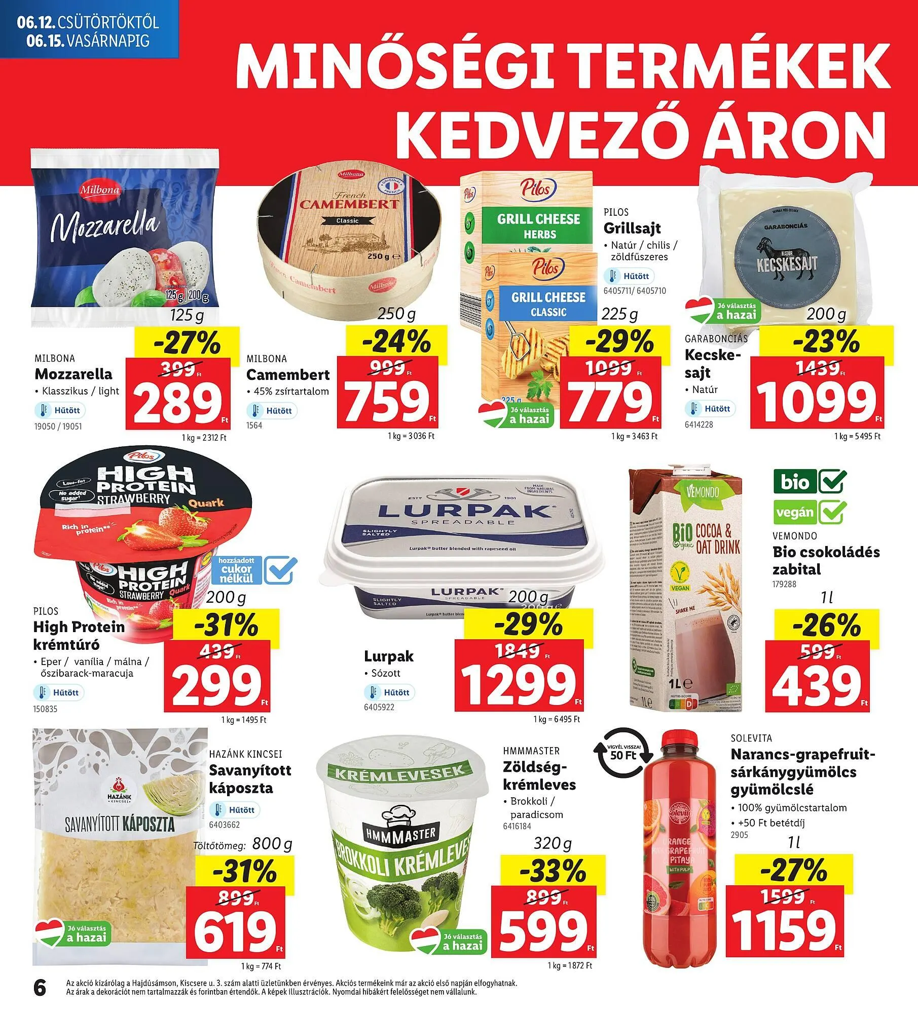 Katalógus Lidl akciós újság június 12.-tól június 15.-ig 2025. - Oldal 6