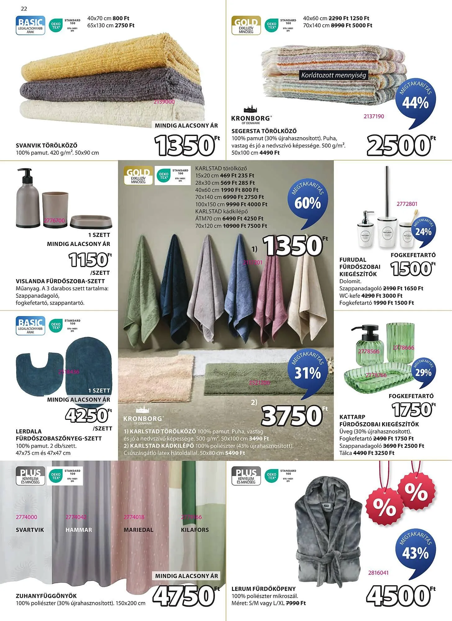 Katalógus JYSK akciós újság január 1.-tól február 2.-ig 2025. - Oldal 22