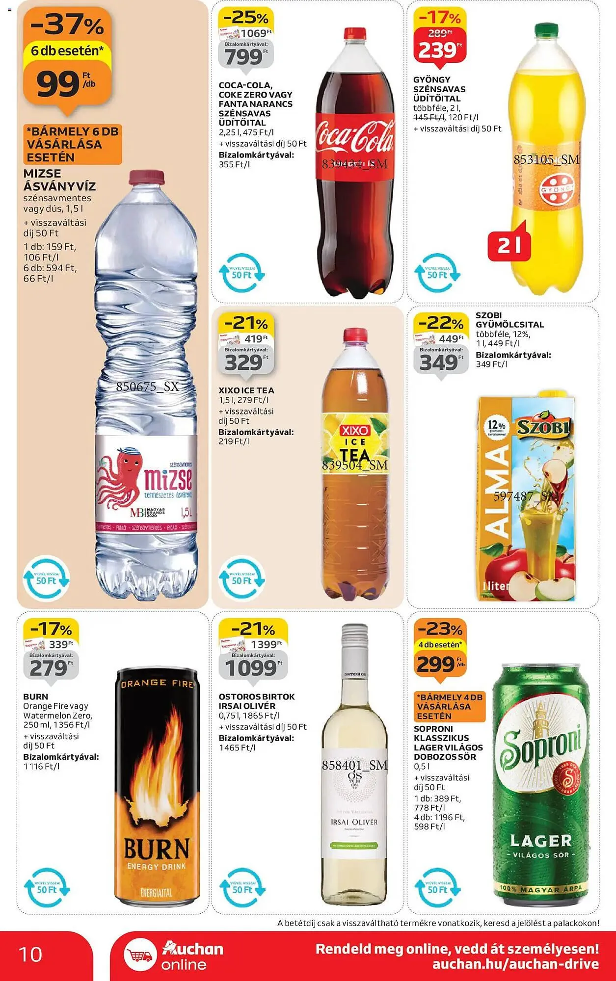 Katalógus Auchan akciós újság január 29.-tól február 4.-ig 2026. - Oldal 10