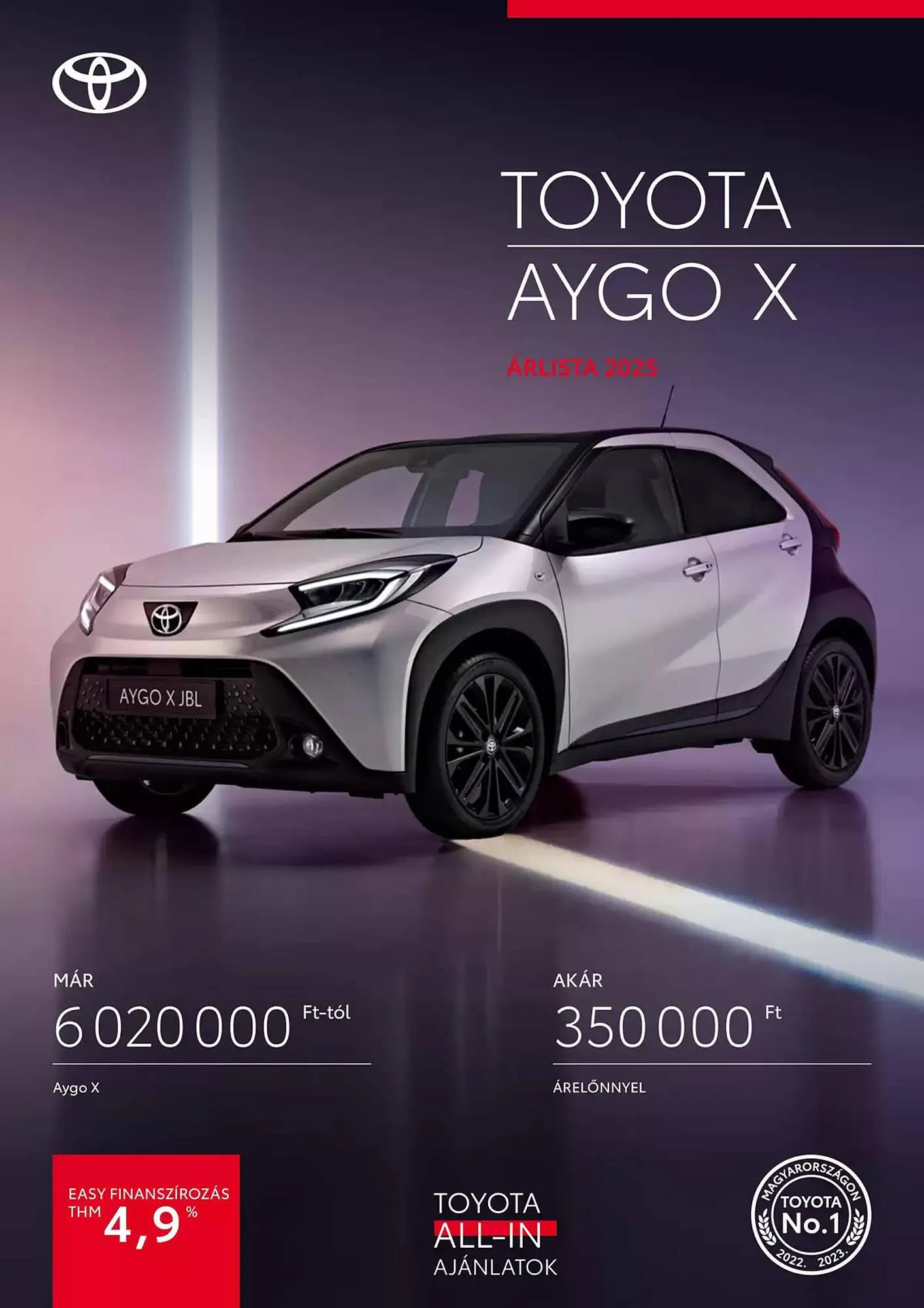 Katalógus Toyota akciós újság november 26.-tól november 26.-ig 2025. - Oldal 1