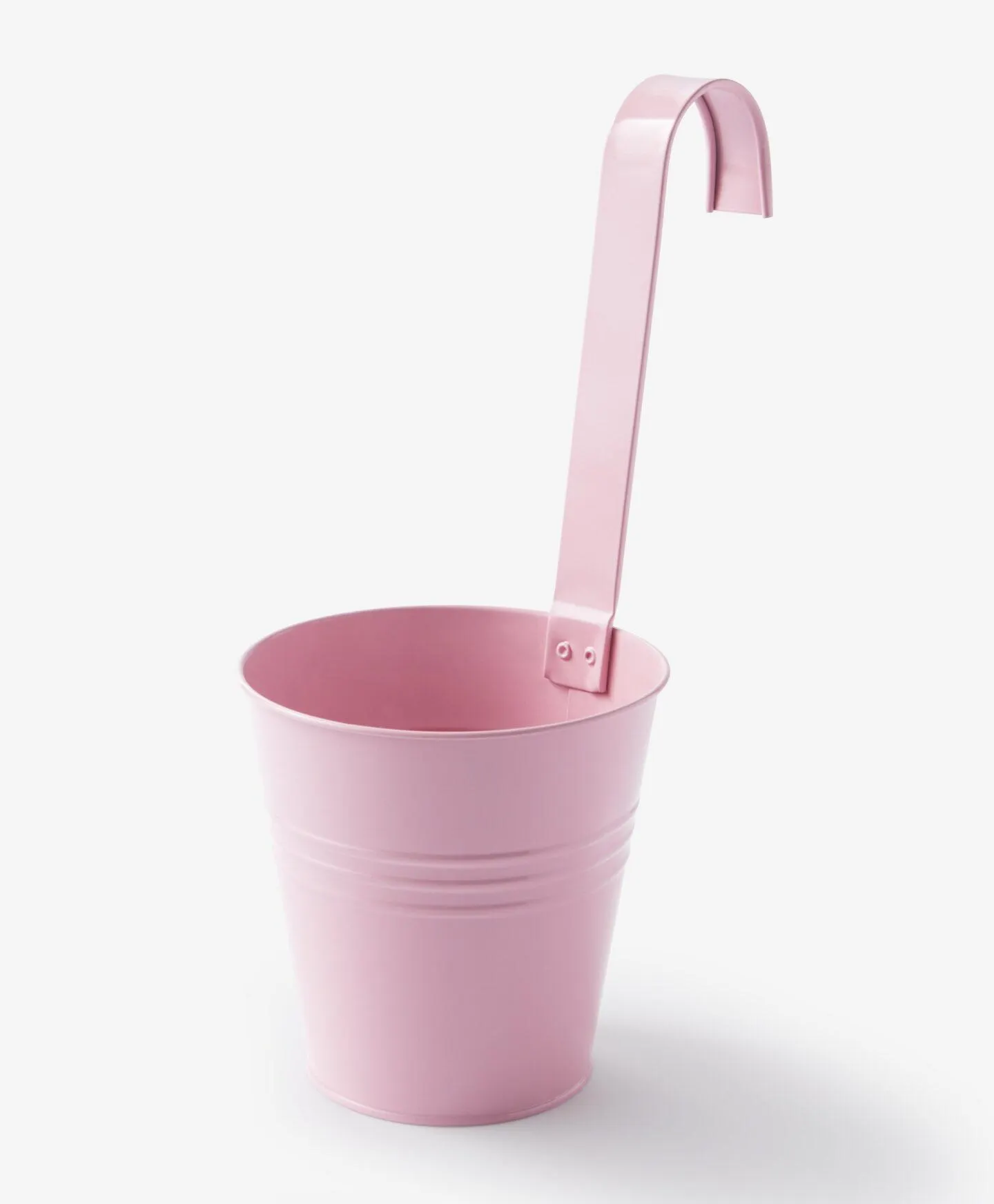 rózsaszín fellógatható kaspó