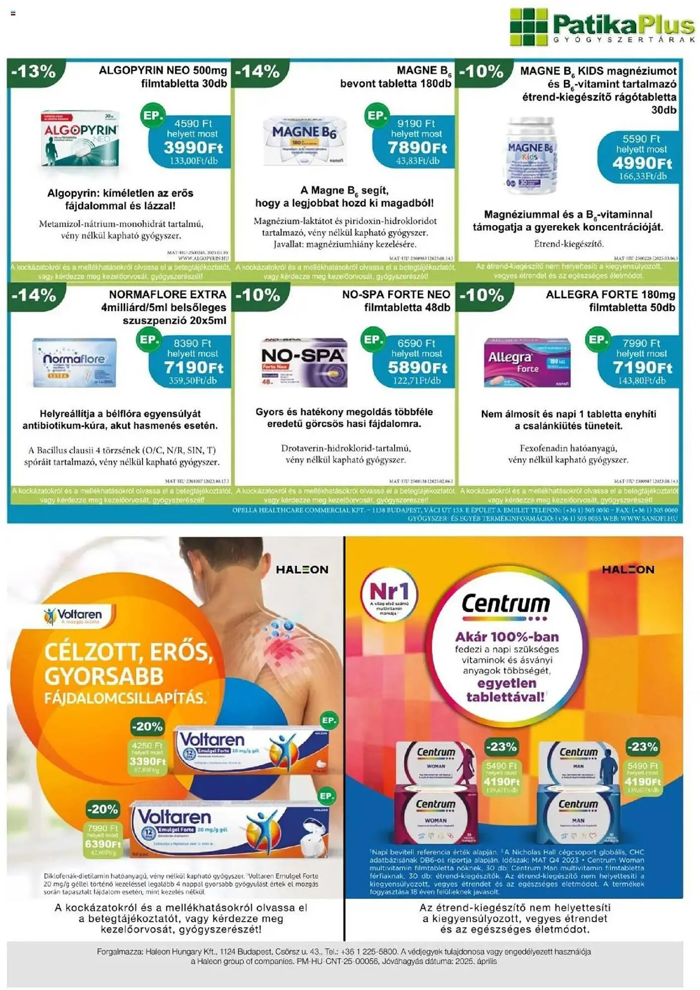Katalógus PatikaPlus akciós újság május 1.-tól május 31.-ig 2025. - Oldal 3