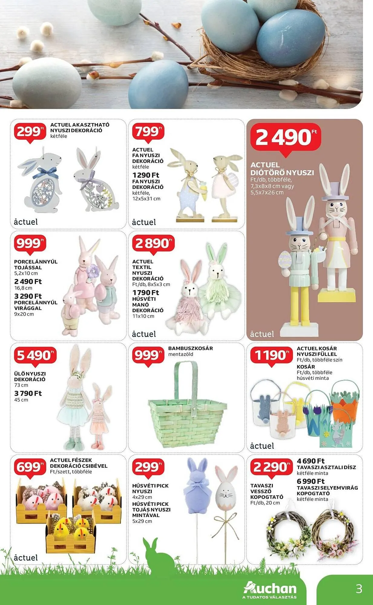 Katalógus Auchan akciós újság március 26.-tól április 19.-ig 2025. - Oldal 3