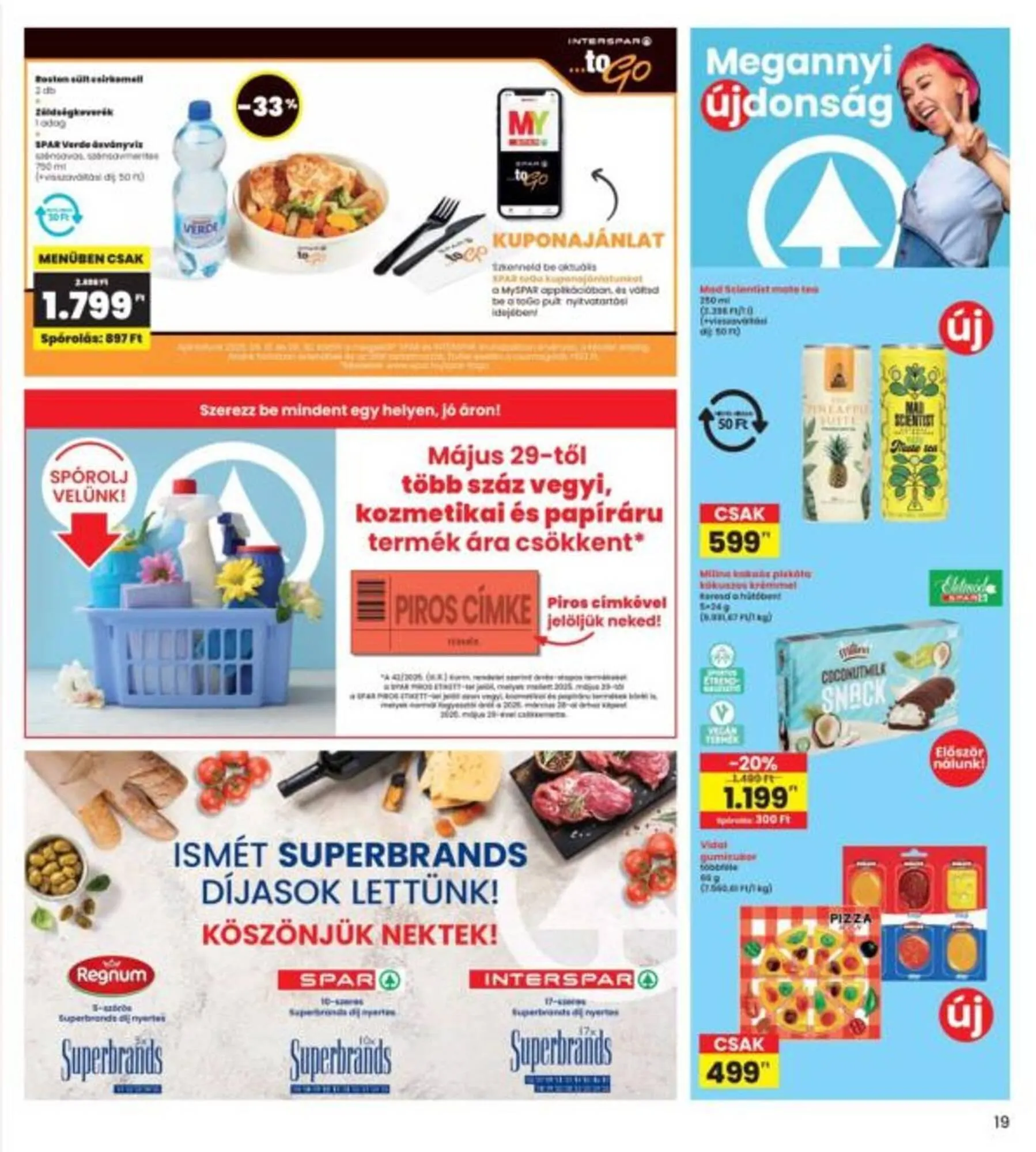 Katalógus Interspar akciós újság június 5.-tól június 11.-ig 2025. - Oldal 19