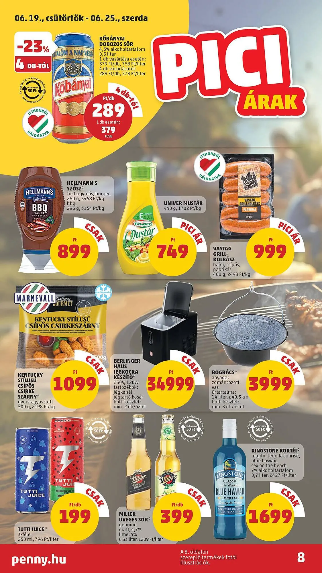 Katalógus PENNY akciós újság június 19.-tól június 25.-ig 2025. - Oldal 8