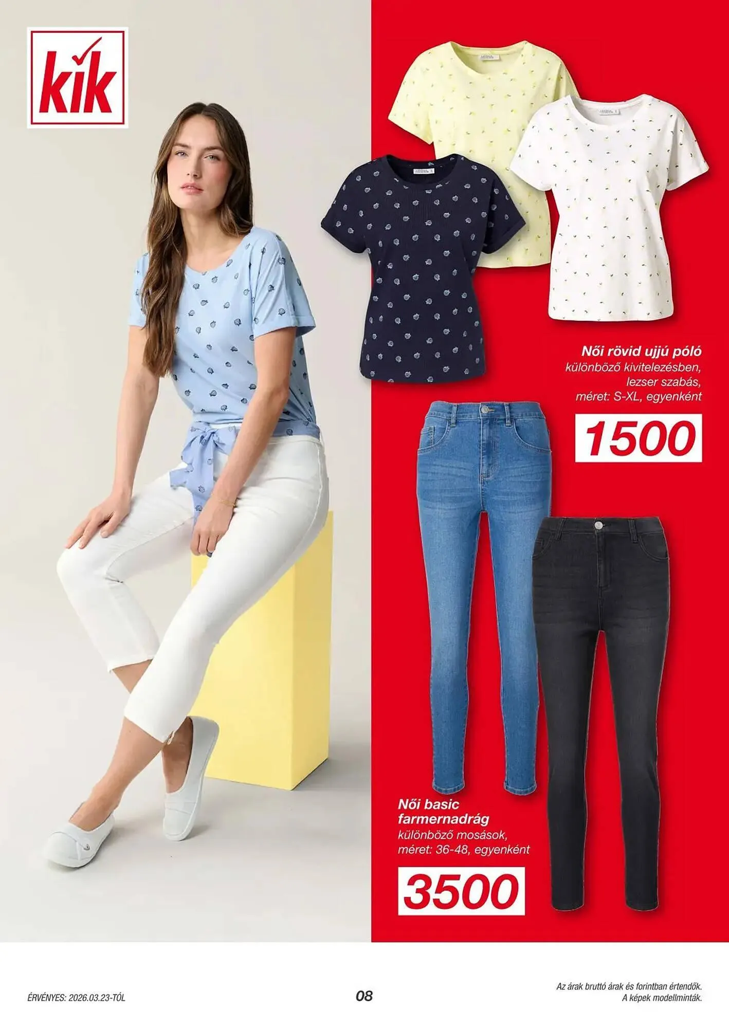 Katalógus Kik akciós újság március 23.-tól április 19.-ig 2026. - Oldal 8