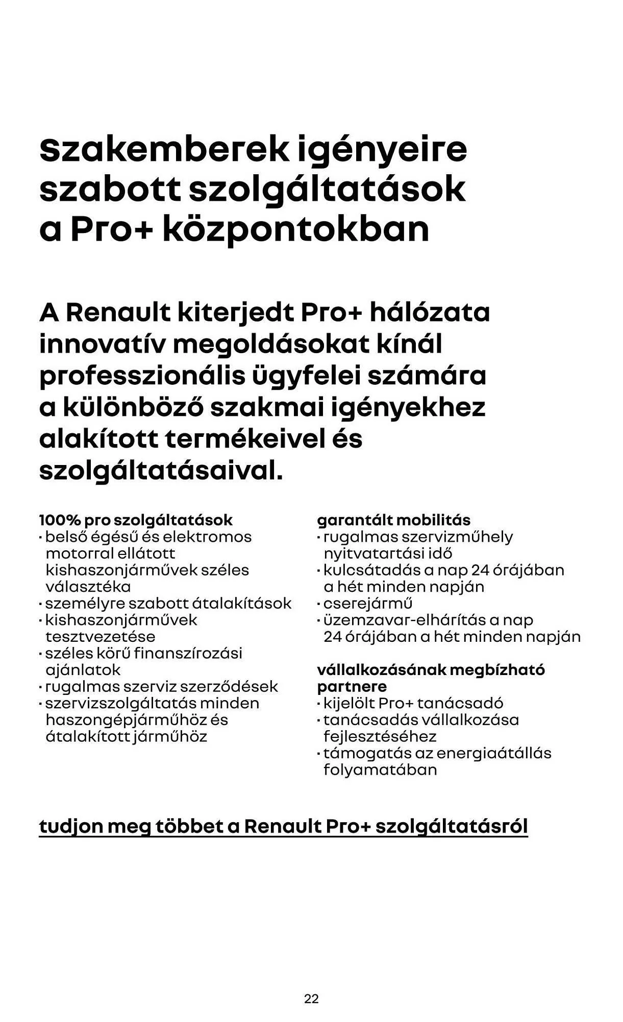 Katalógus Renault akciós újság szeptember 24.-tól szeptember 24.-ig 2026. - Oldal 22