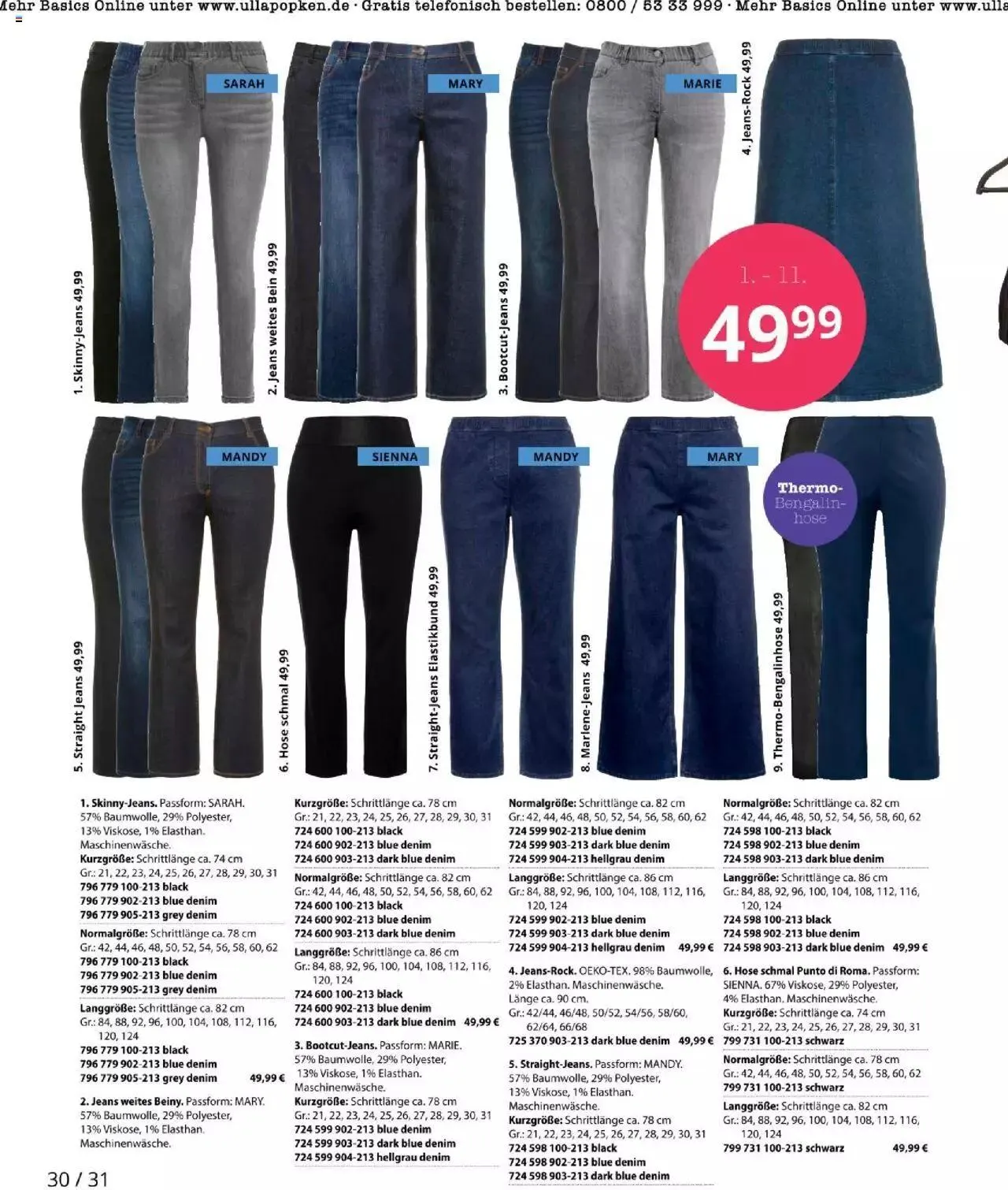 Katalógus Ulla Popken Akciós újság november 1.-tól november 30.-ig 2023. - Oldal 30