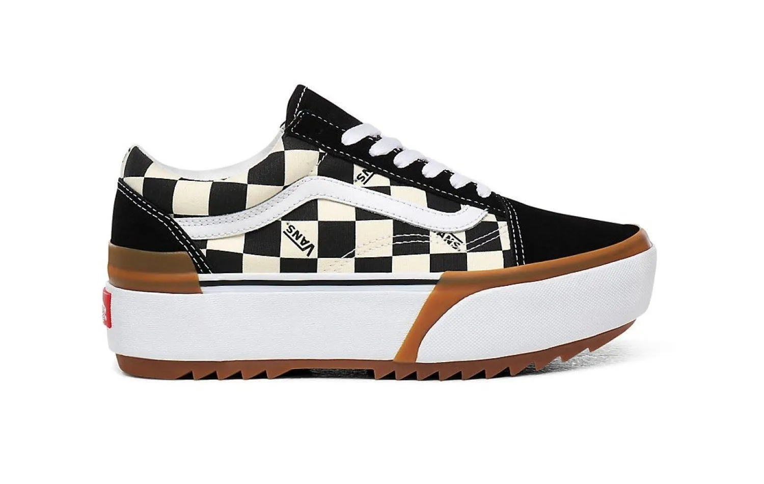 W Old Skool Stacked Checkerboard