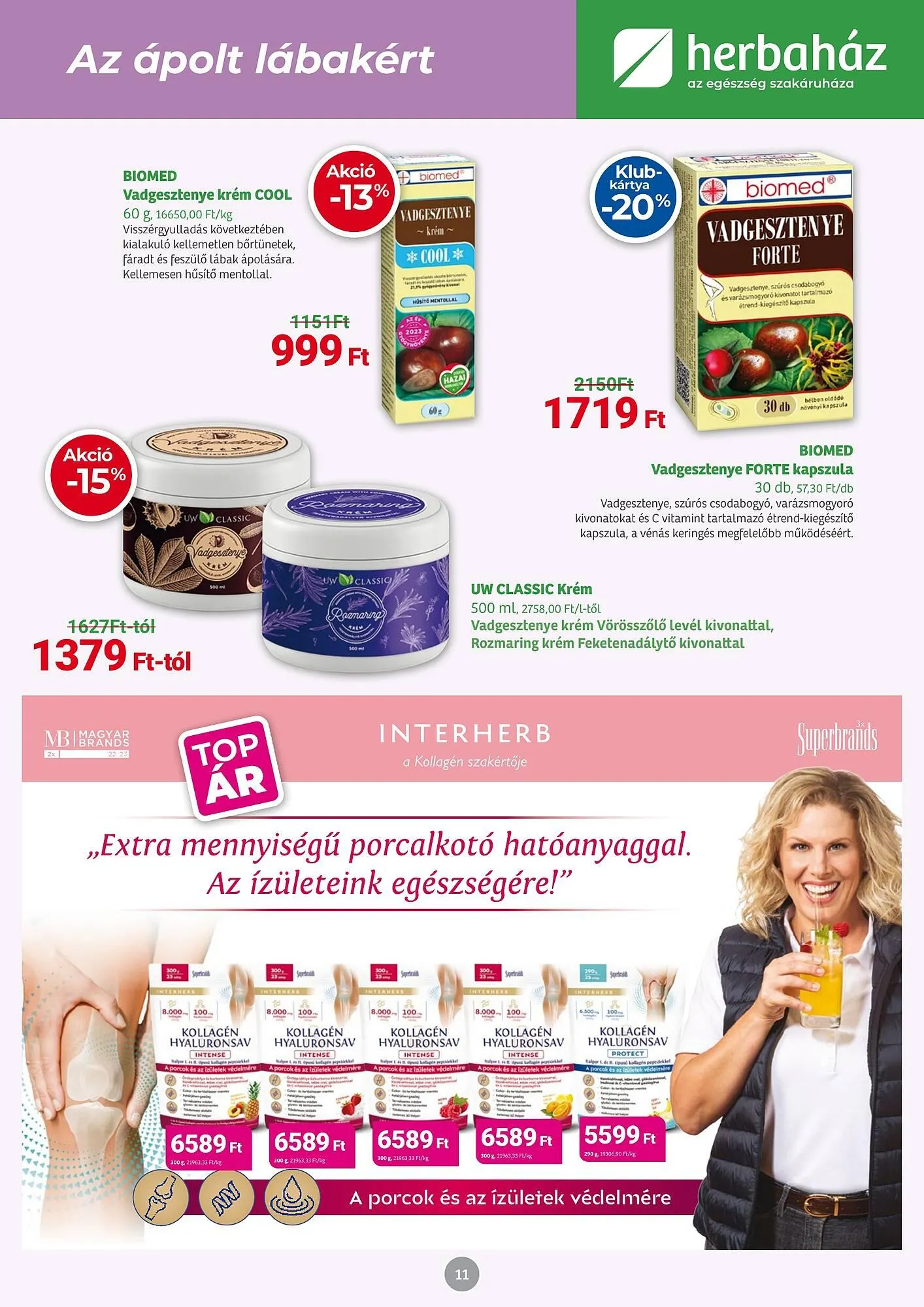 Katalógus Herbaház akciós újság augusztus 5.-tól szeptember 1.-ig 2024. - Oldal 11