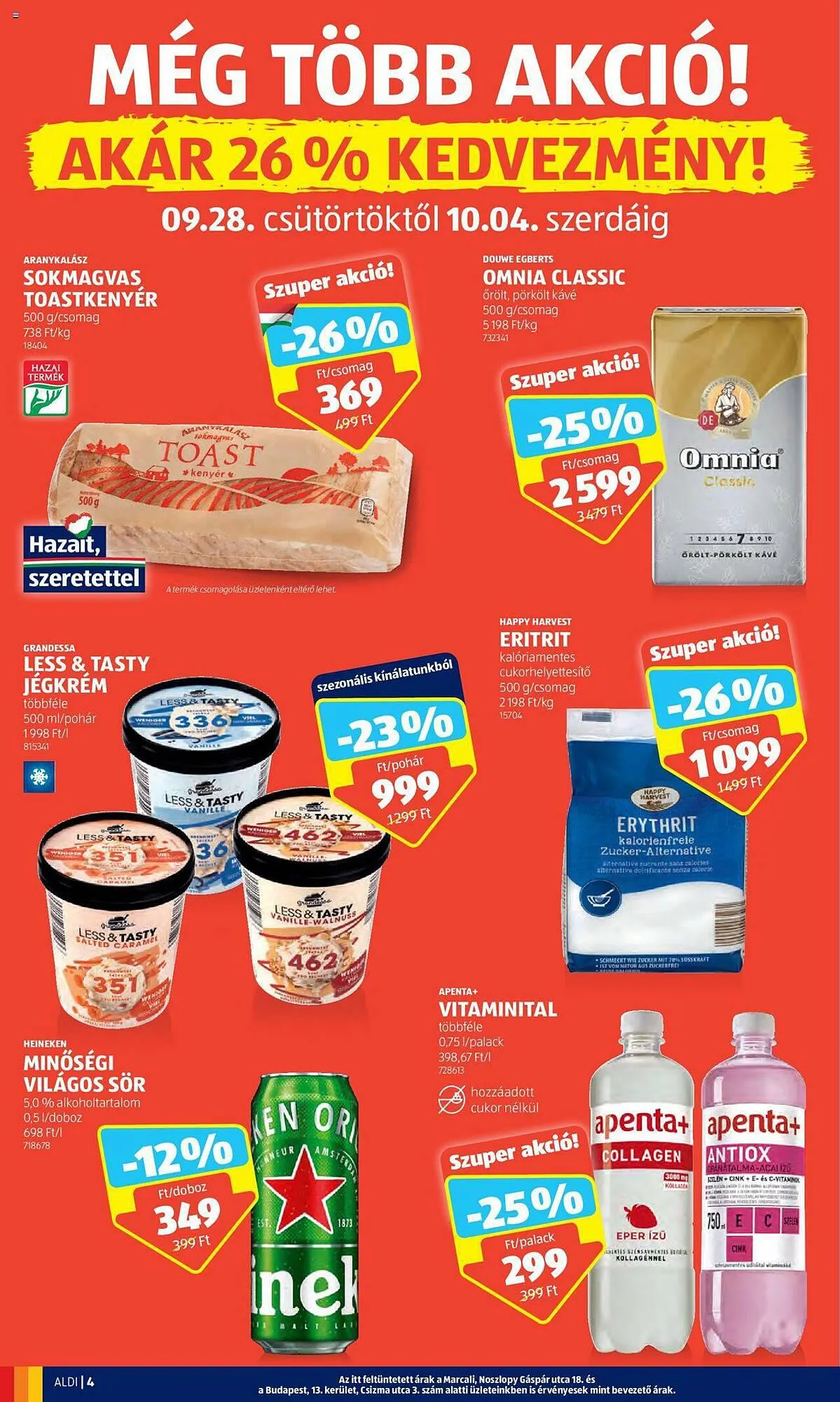 Katalógus ALDI akciós újság szeptember 28.-tól október 4.-ig 2023. - Oldal 4