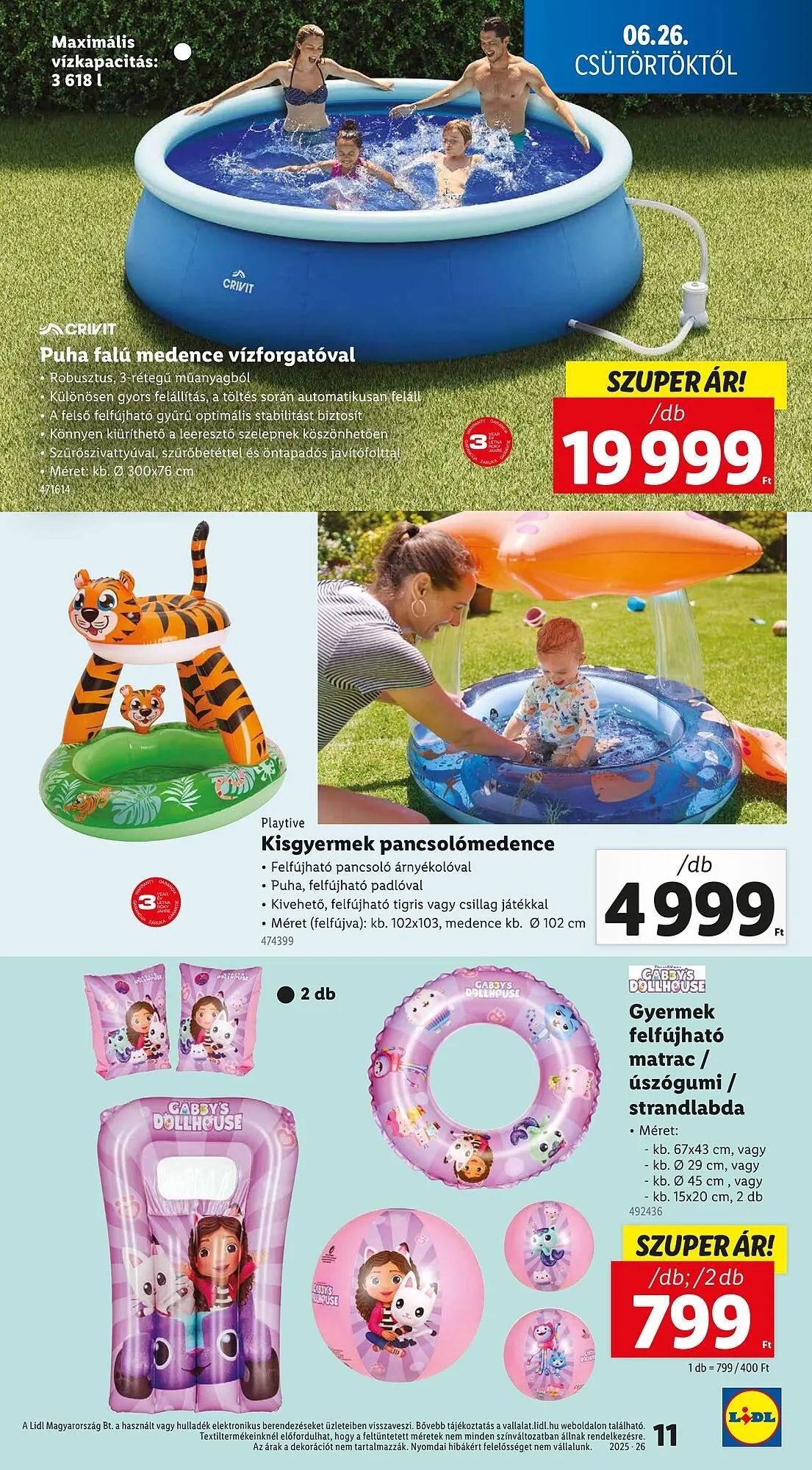 Katalógus Lidl akciós újság június 26.-tól július 2.-ig 2025. - Oldal 11