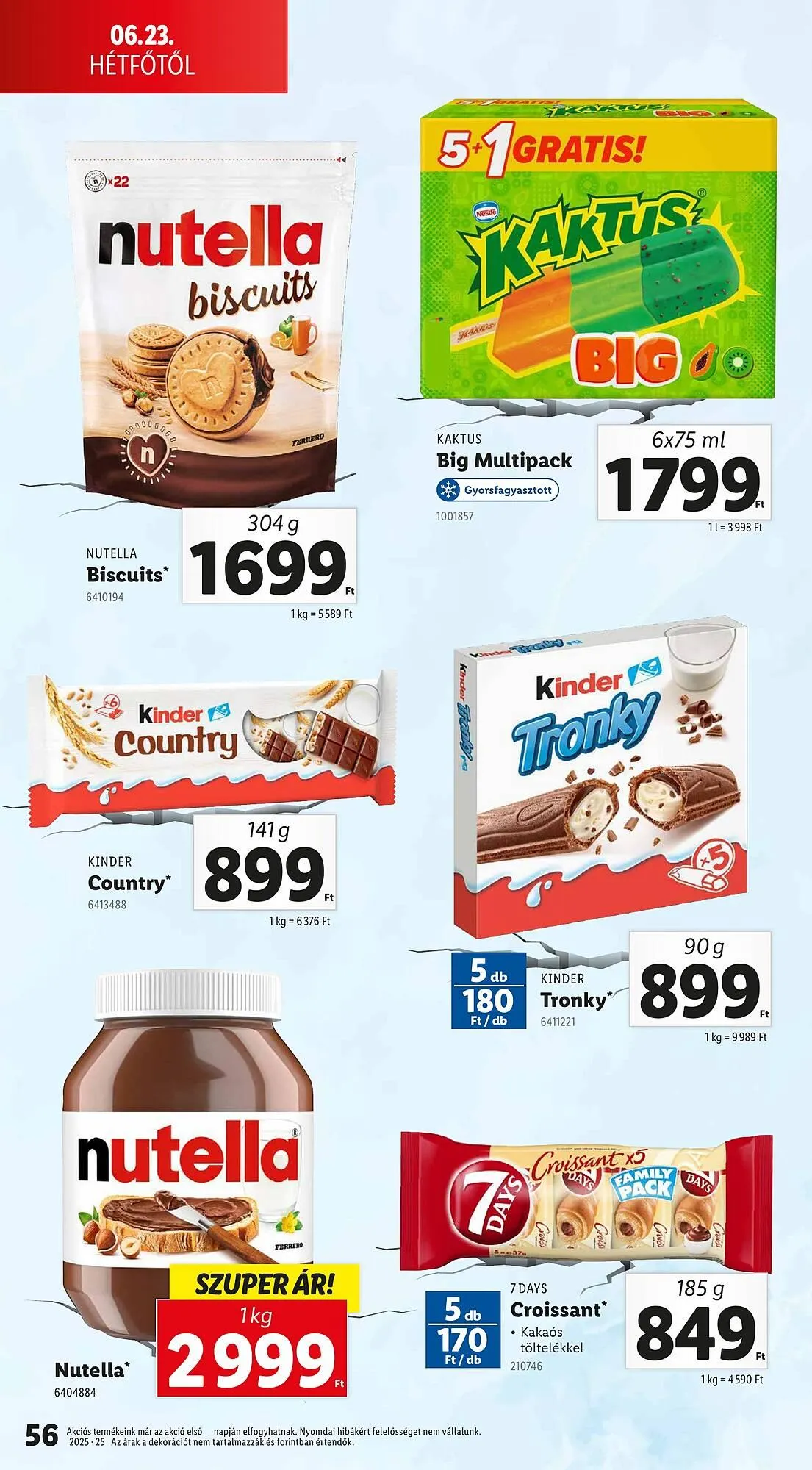 Katalógus Lidl akciós újság június 19.-tól június 25.-ig 2025. - Oldal 56