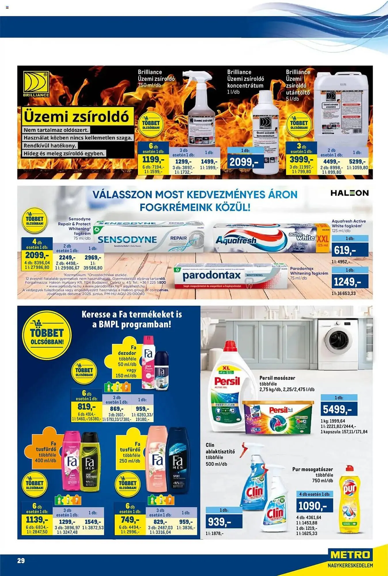 Katalógus Metro akciós újság augusztus 1.-tól augusztus 14.-ig 2025. - Oldal 29