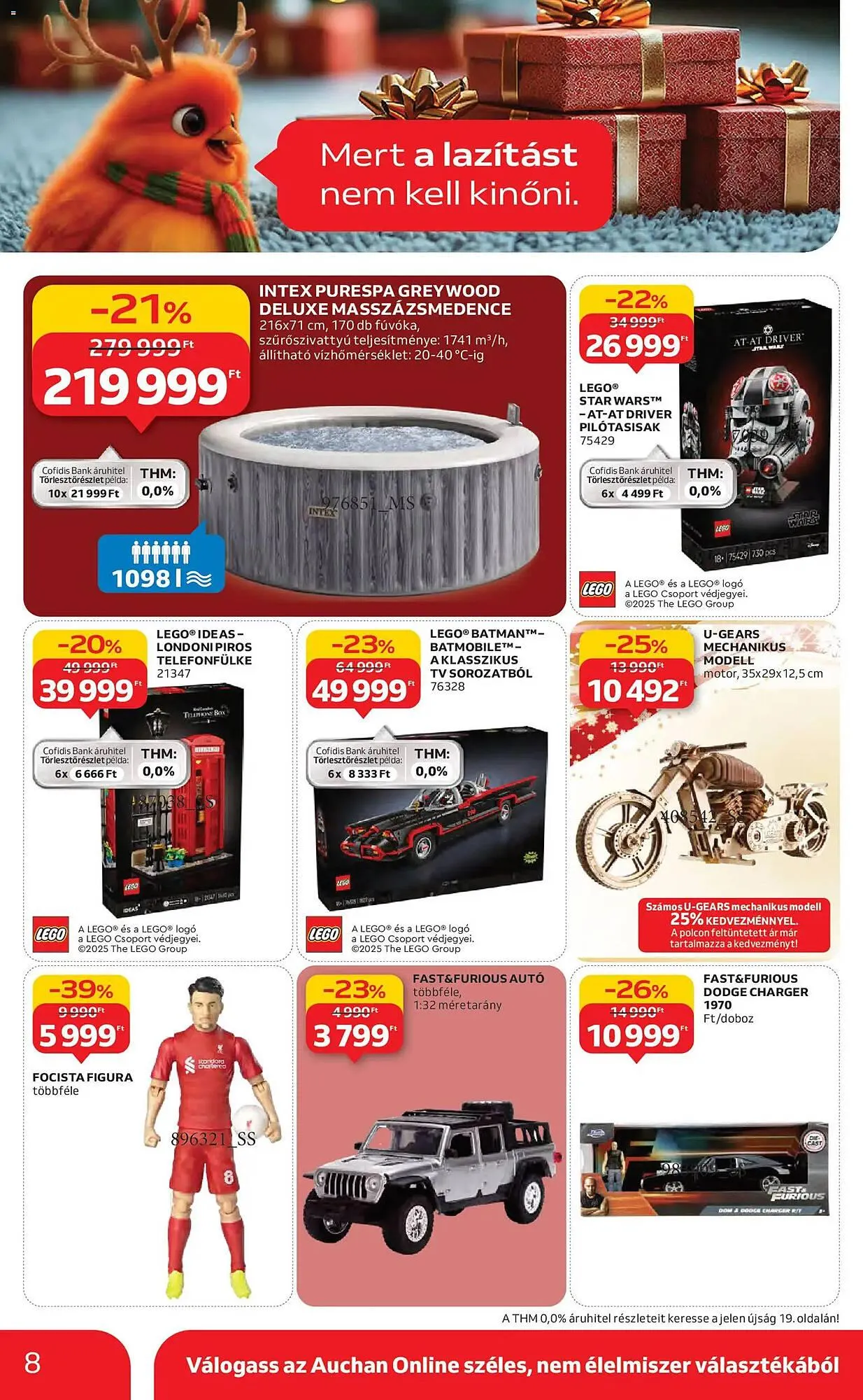 Katalógus Auchan akciós újság november 13.-tól december 24.-ig 2025. - Oldal 8