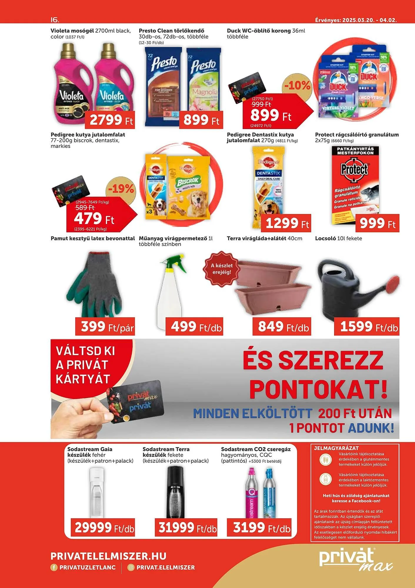 Katalógus PRIVÁT akciós újság március 20.-tól április 2.-ig 2025. - Oldal 16