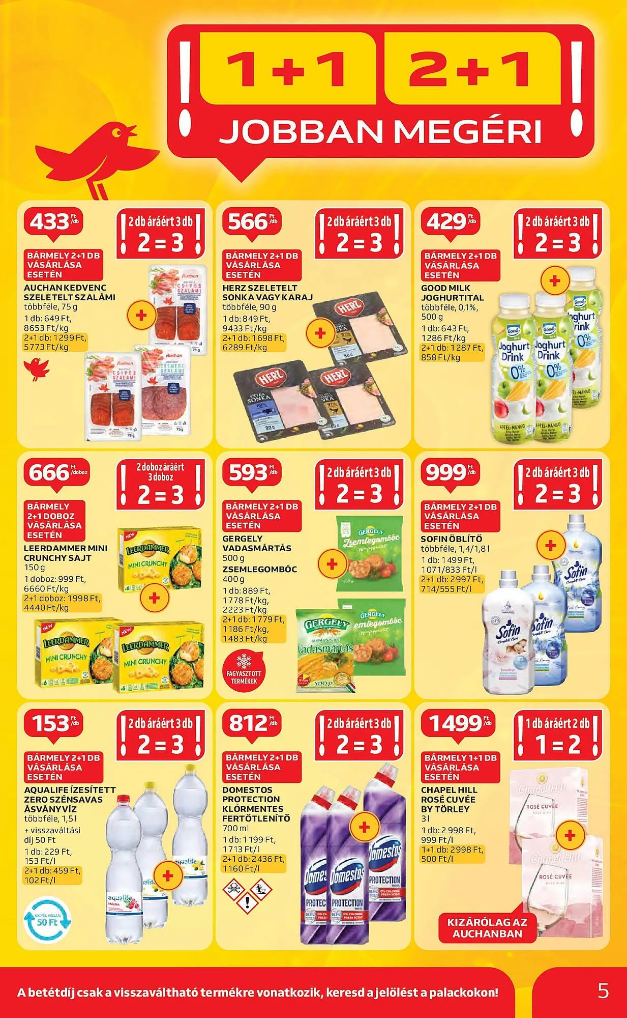 Katalógus Auchan akciós újság június 19.-tól június 25.-ig 2025. - Oldal 5