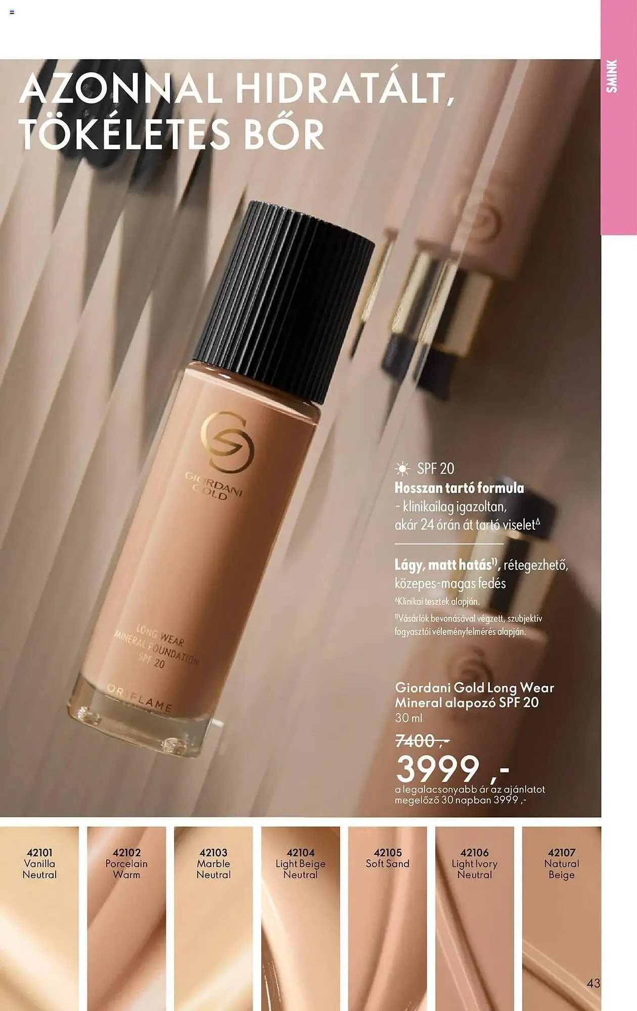 Katalógus Oriflame akciós újság május 25.-tól június 14.-ig 2025. - Oldal 43