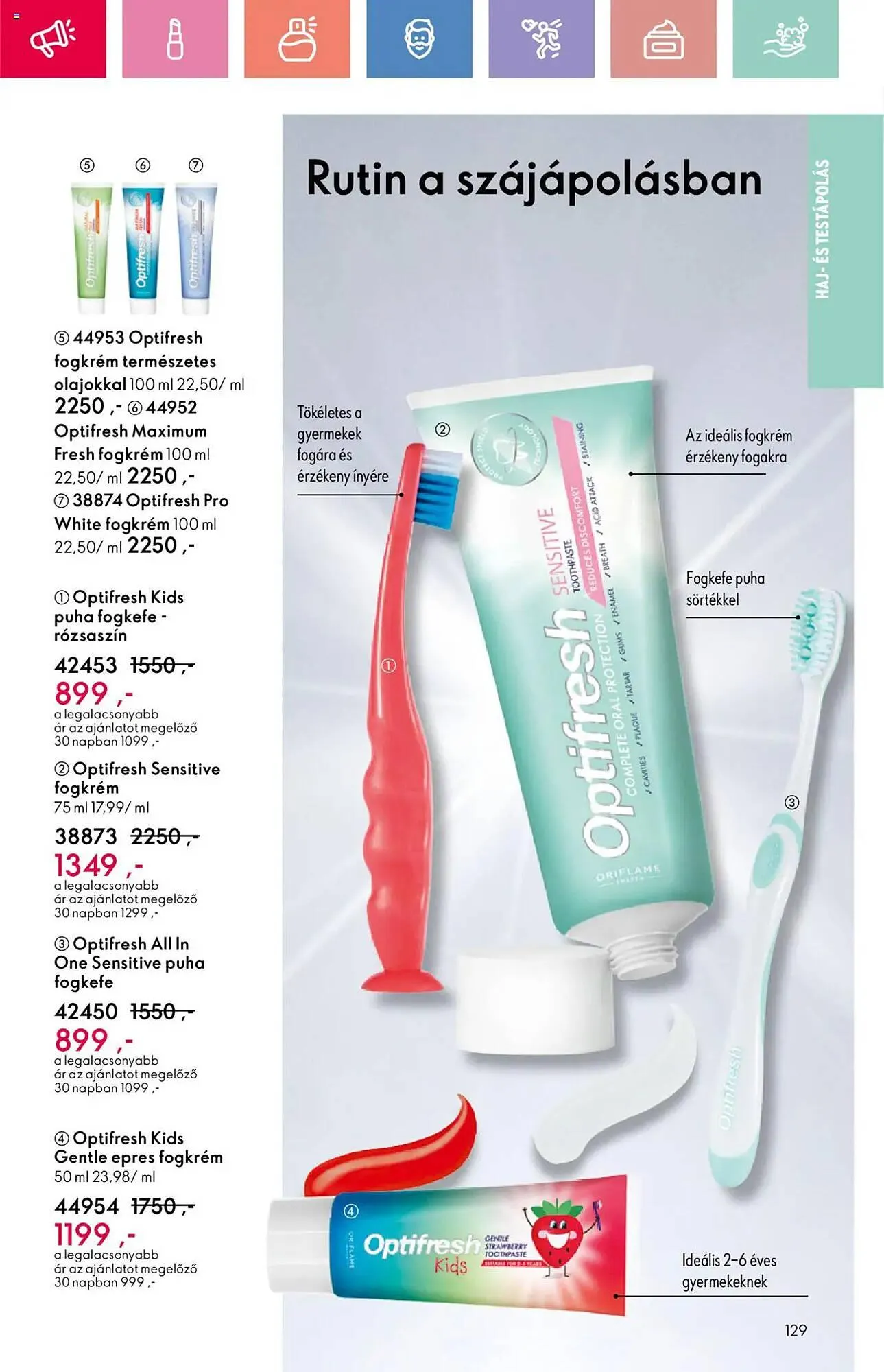 Katalógus Oriflame akciós újság április 13.-tól május 3.-ig 2025. - Oldal 129
