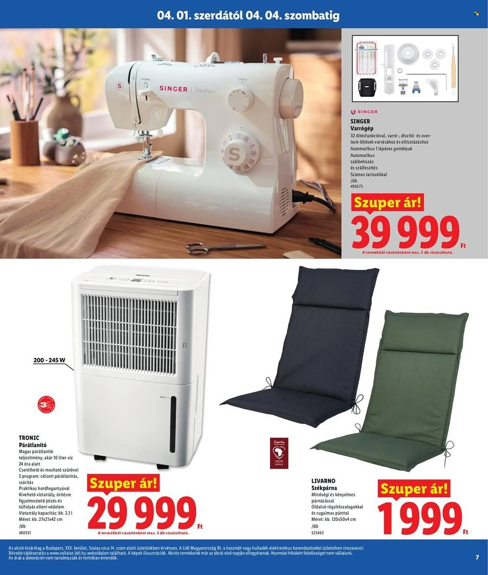 Katalógus Lidl akciós újság április 1.-tól április 4.-ig 2026. - Oldal 7