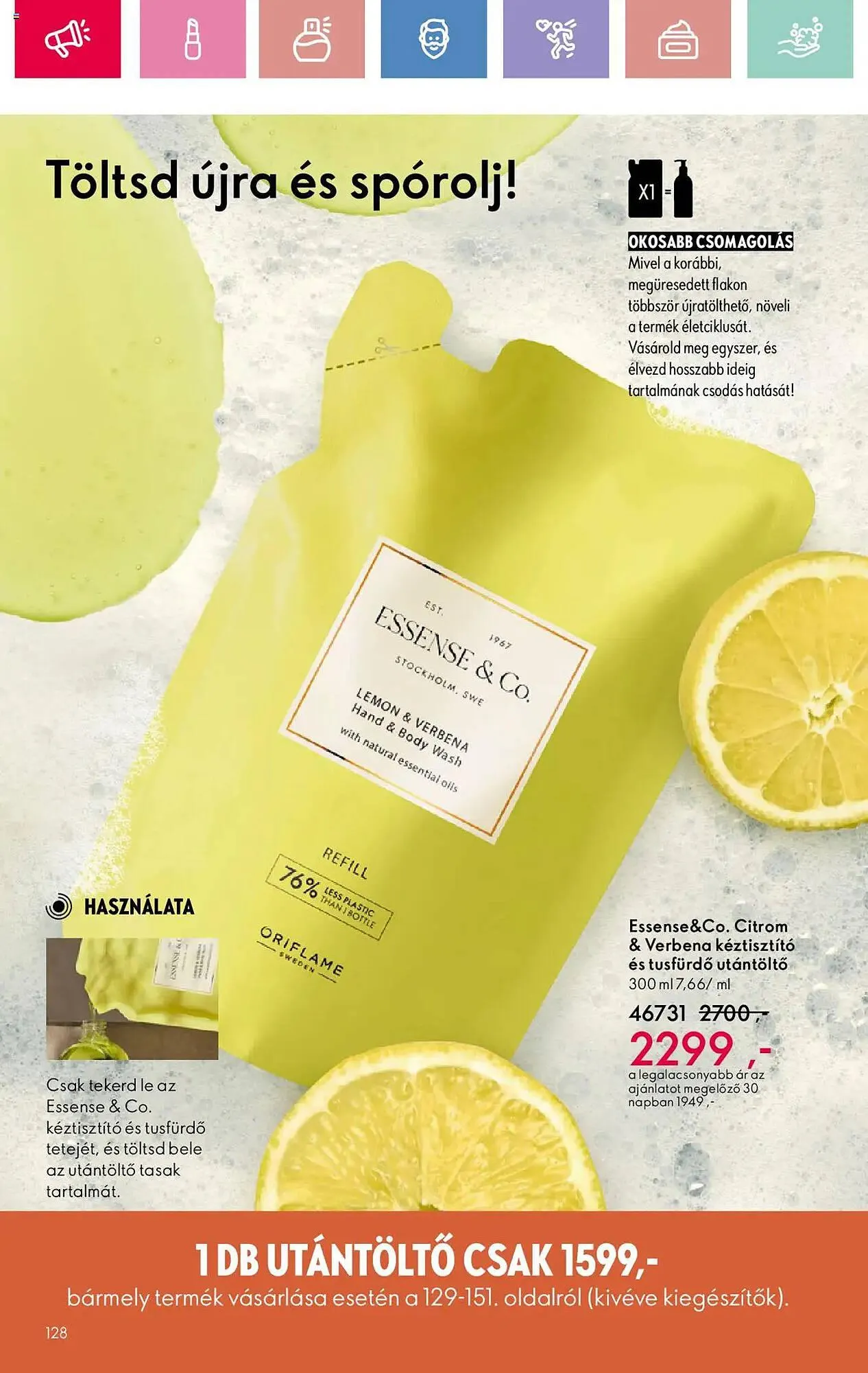 Katalógus Oriflame akciós újság március 2.-tól március 22.-ig 2025. - Oldal 128