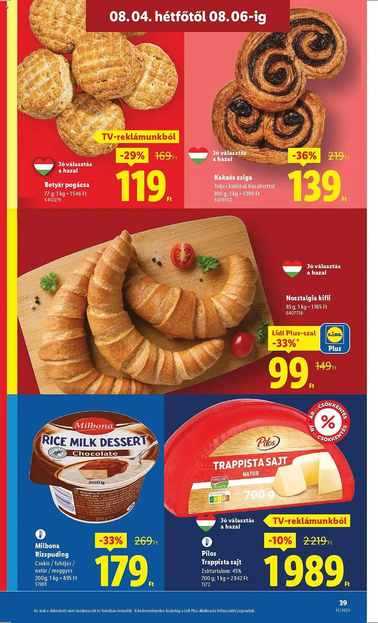 Katalógus Lidl akciós újság július 31.-tól augusztus 6.-ig 2025. - Oldal 39