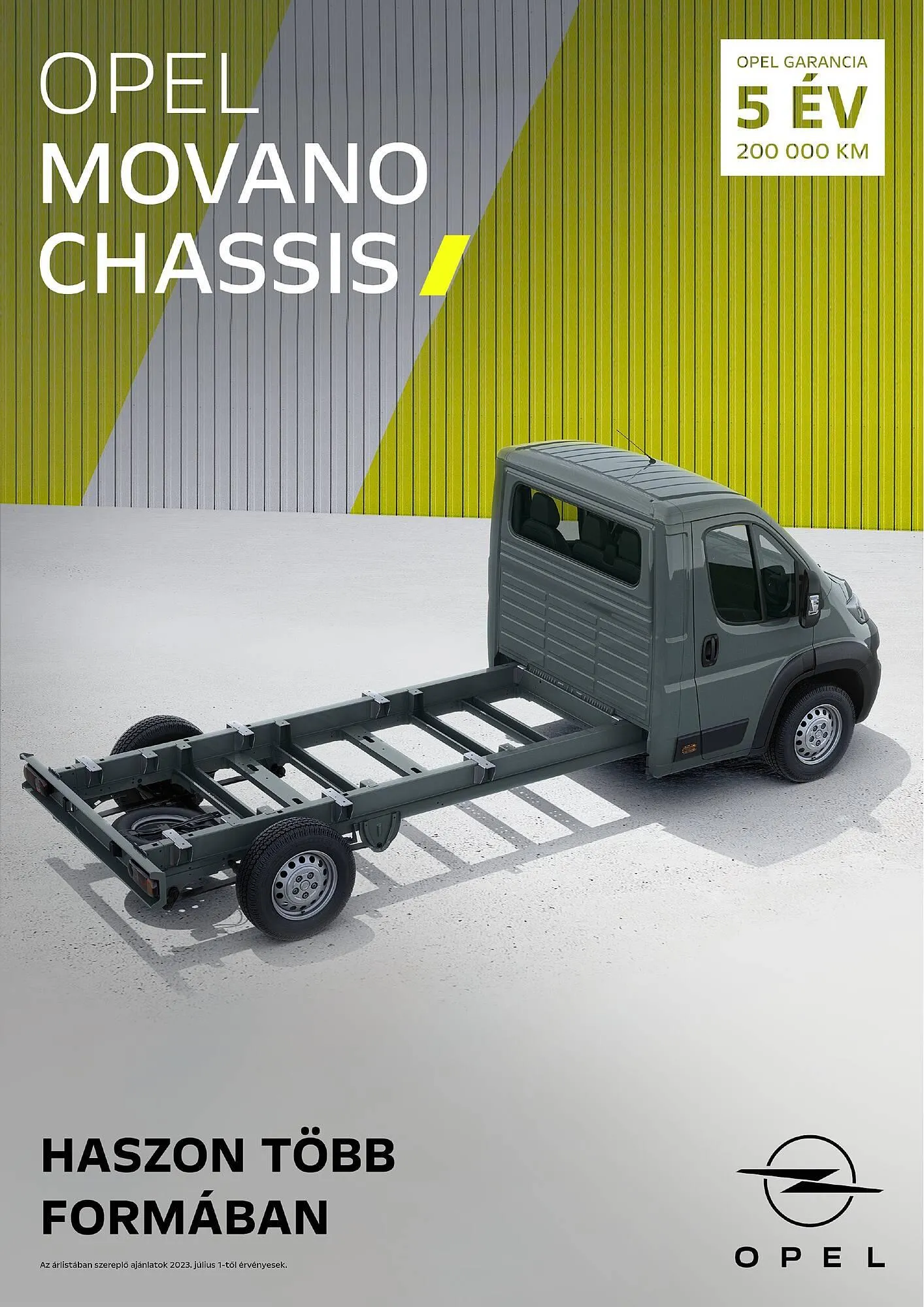 Katalógus Opel Movano Chassis akciós újság július 5.-tól december 31.-ig 2024. - Oldal 1