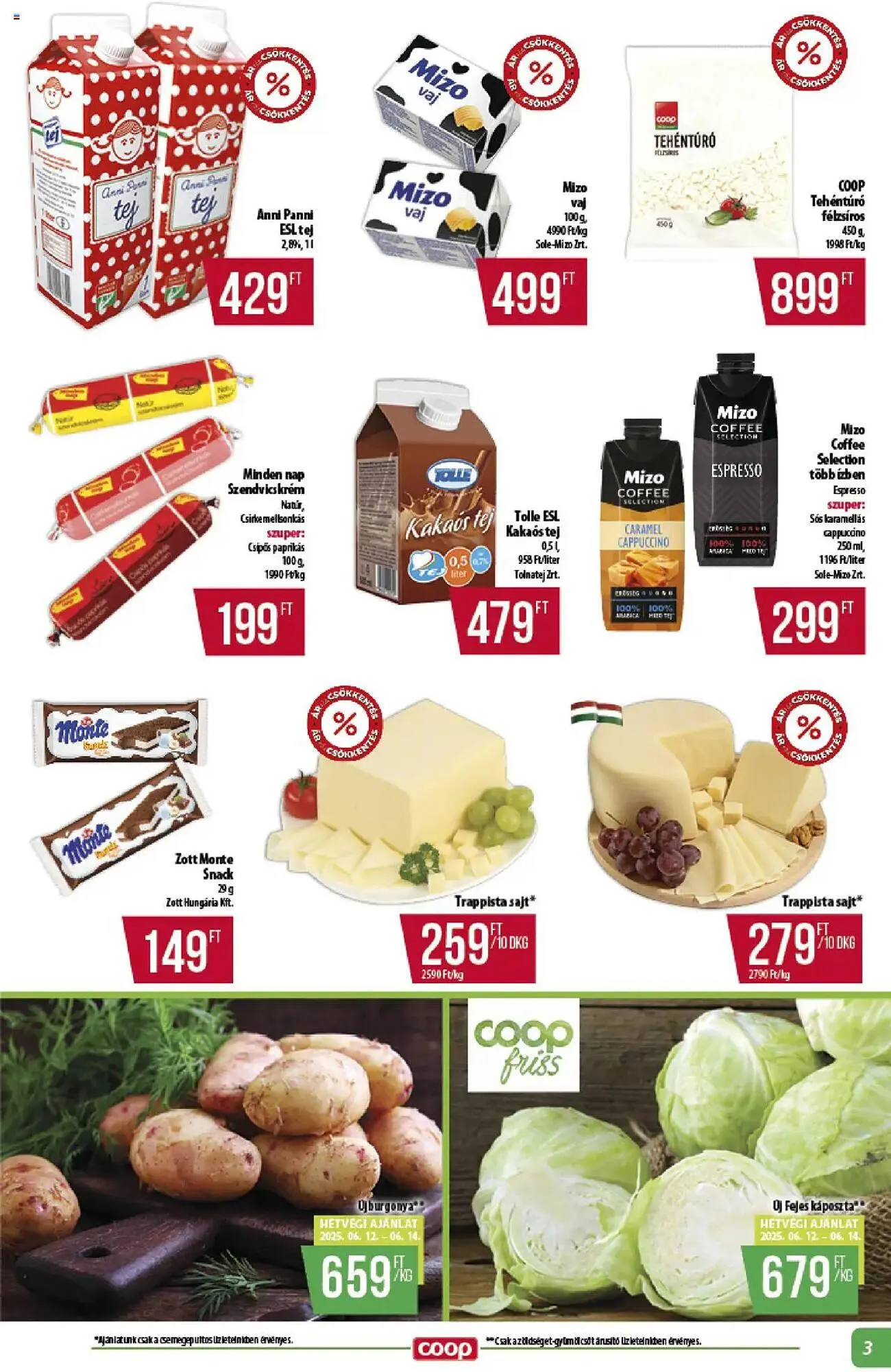 Katalógus Coop akciós újság június 12.-tól június 18.-ig 2025. - Oldal 3