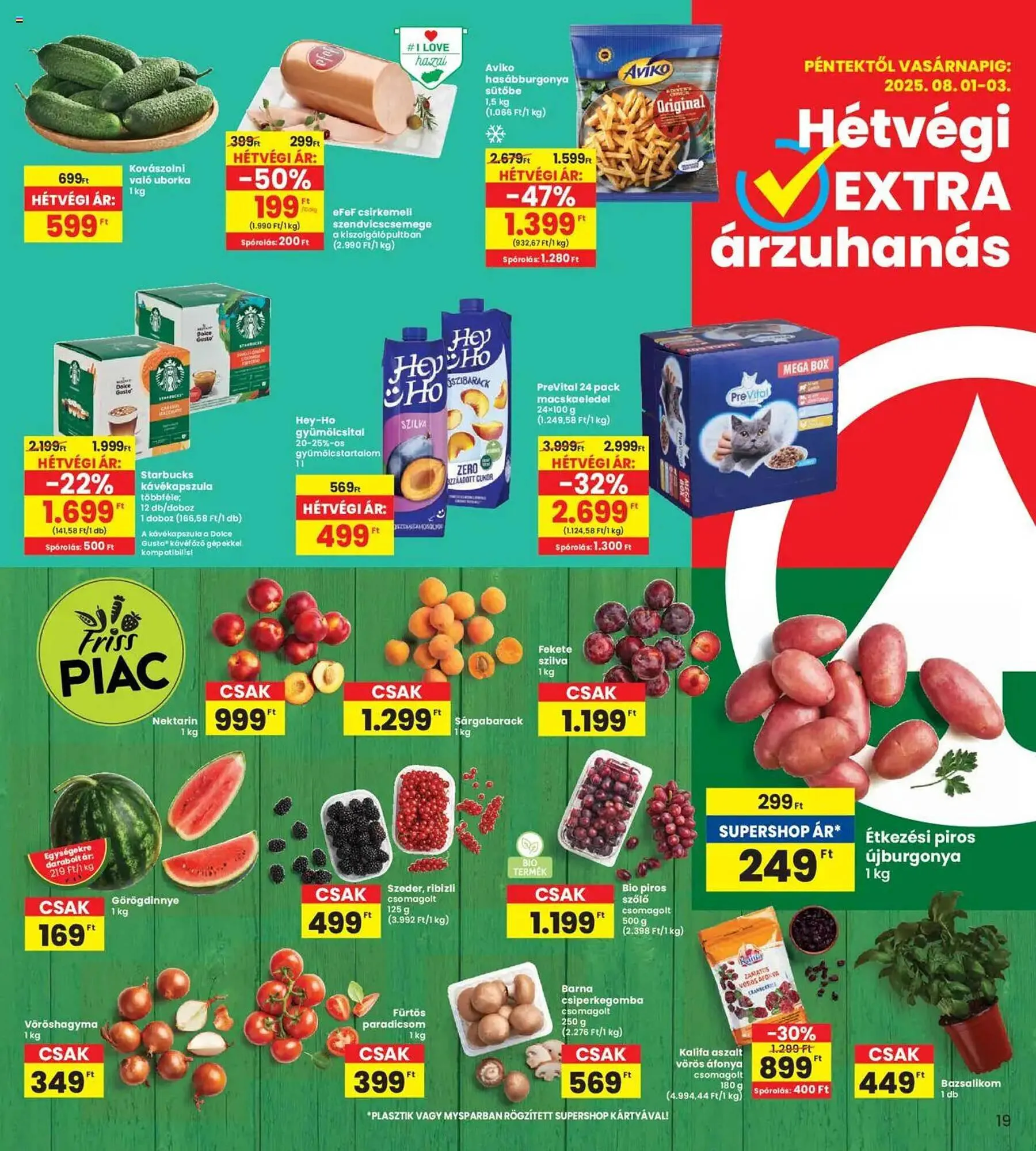 Katalógus Interspar akciós újság július 31.-tól augusztus 6.-ig 2025. - Oldal 19