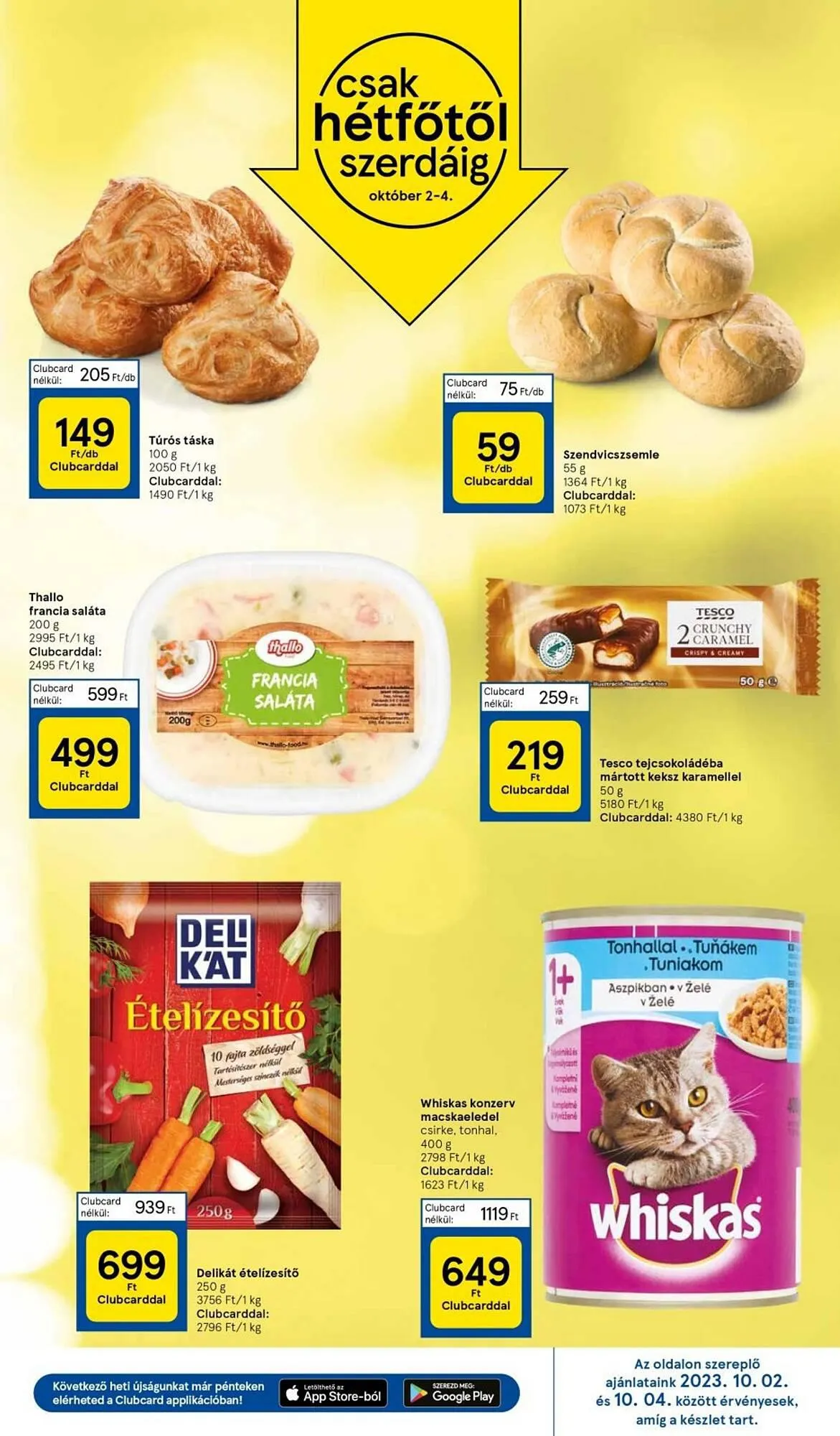 Katalógus Tesco Szupermarket akciós újság szeptember 28.-tól október 10.-ig 2023. - Oldal 3