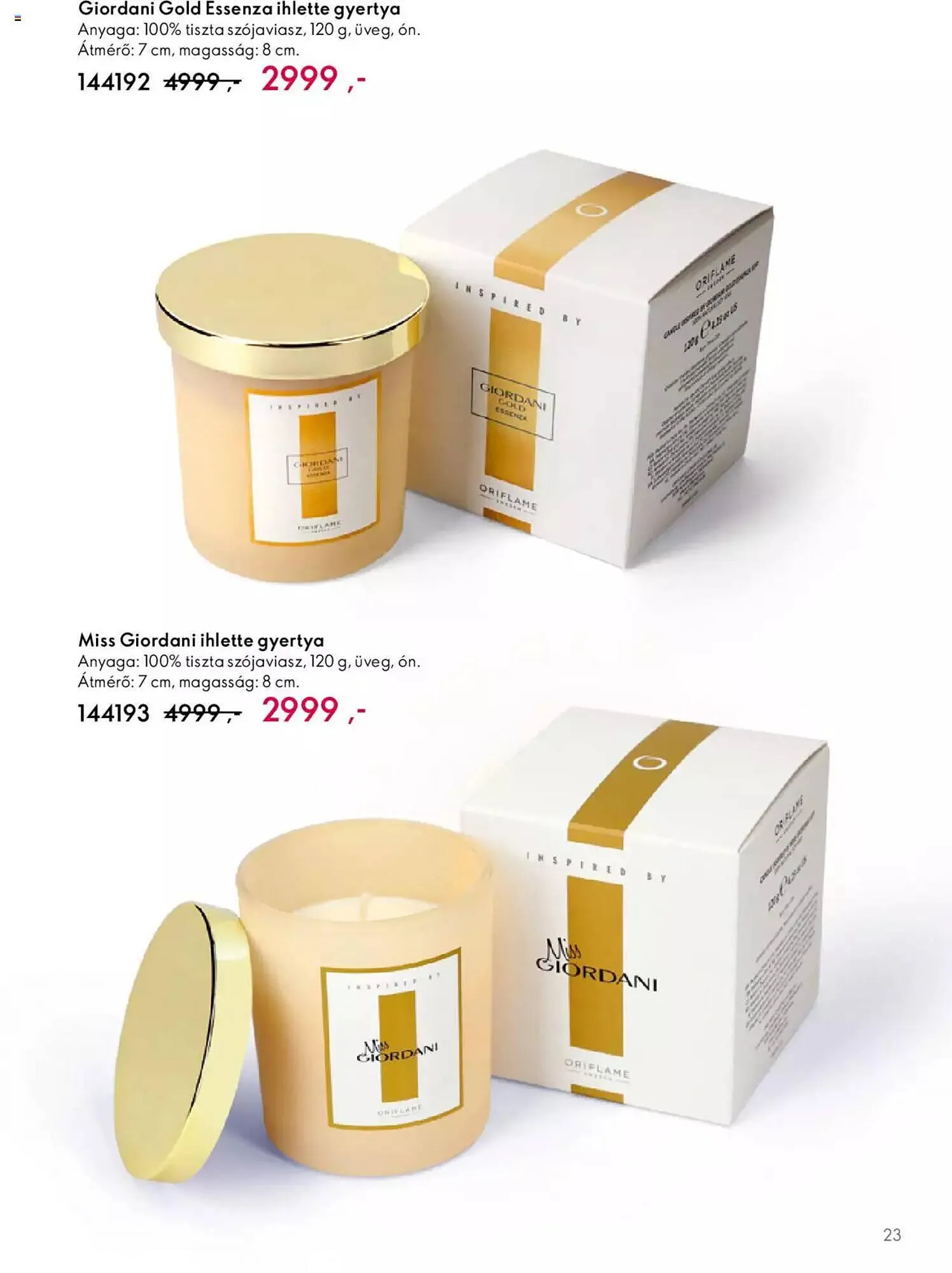 Katalógus Oriflame akciós újság augusztus 30.-tól szeptember 19.-ig 2023. - Oldal 23