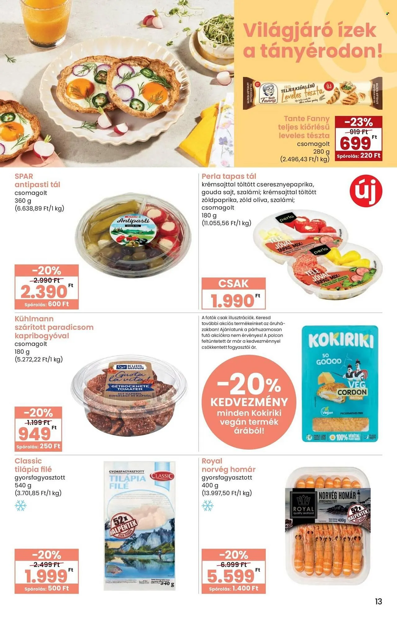 Katalógus Spar akciós újság március 9.-tól április 8.-ig 2026. - Oldal 13