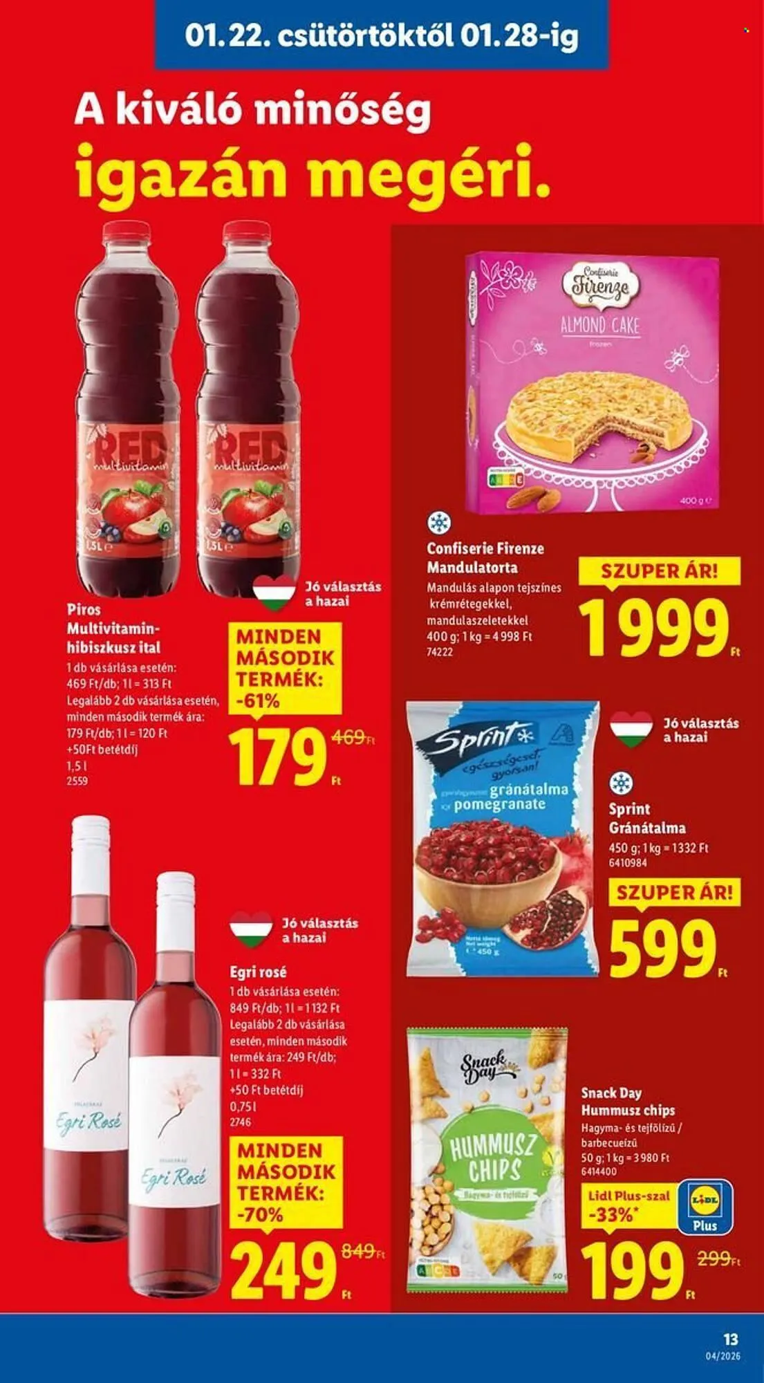 Katalógus Lidl akciós újság január 22.-tól január 28.-ig 2026. - Oldal 13