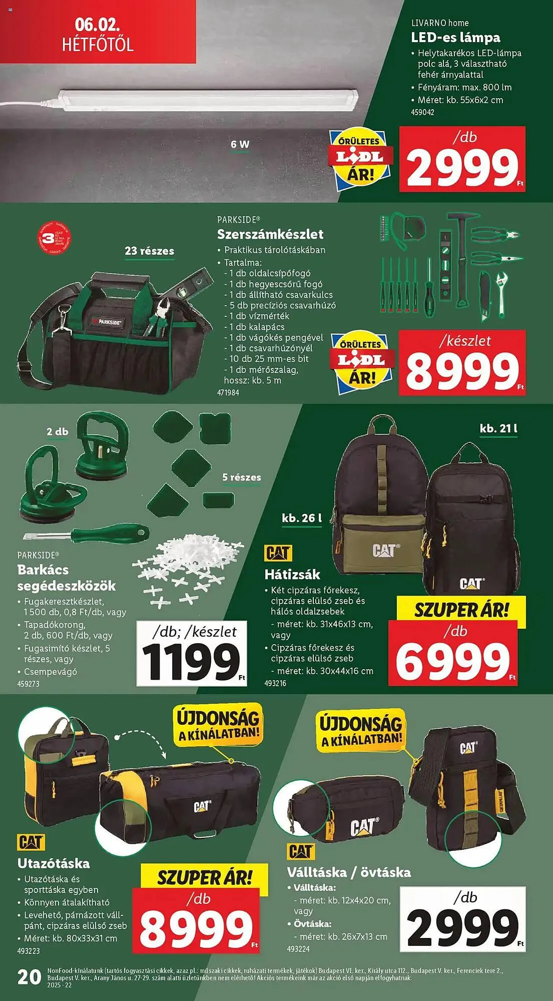 Katalógus Lidl akciós újság május 29.-tól június 4.-ig 2025. - Oldal 62