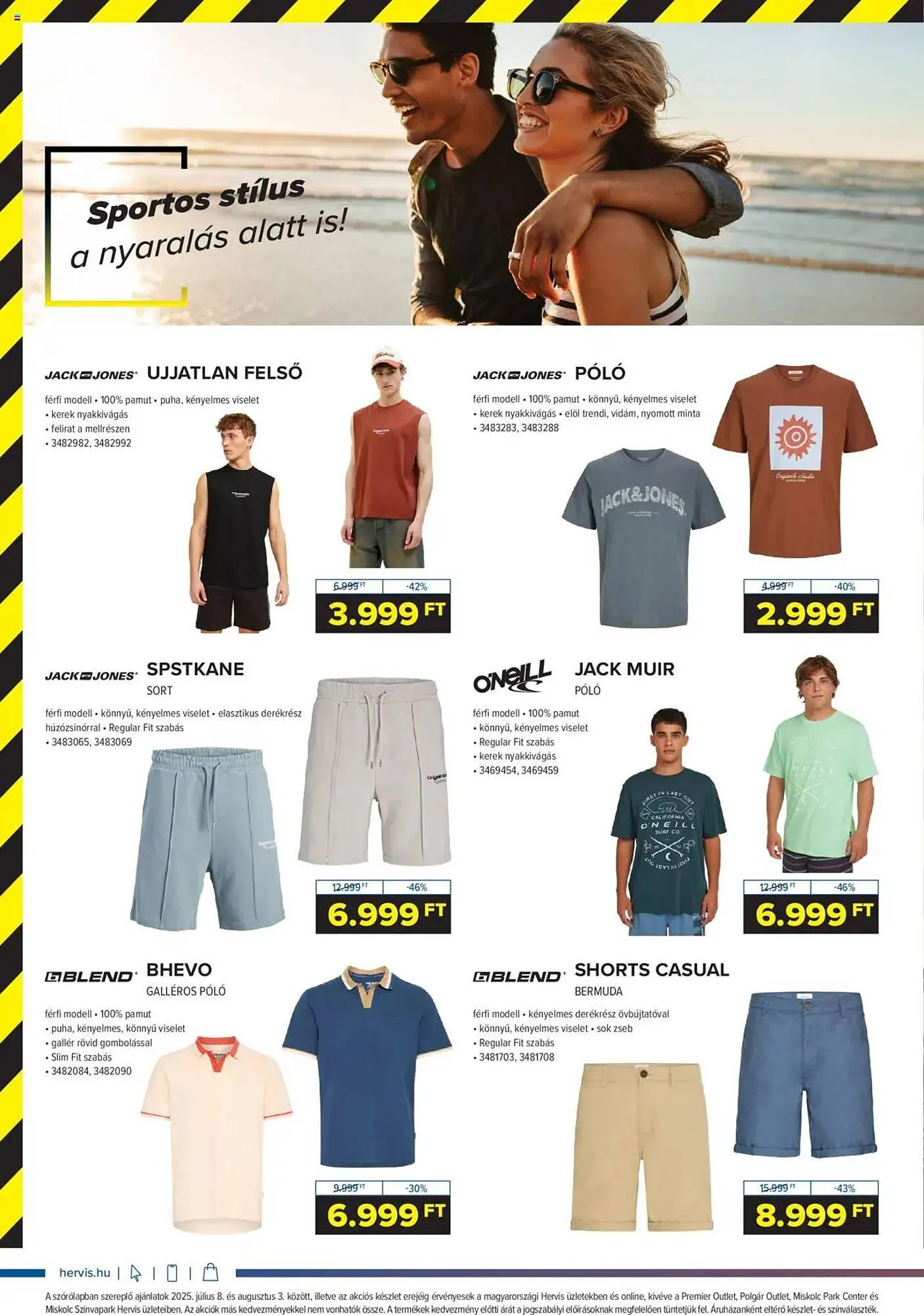 Katalógus Hervis akciós újság július 8.-tól augusztus 3.-ig 2025. - Oldal 4