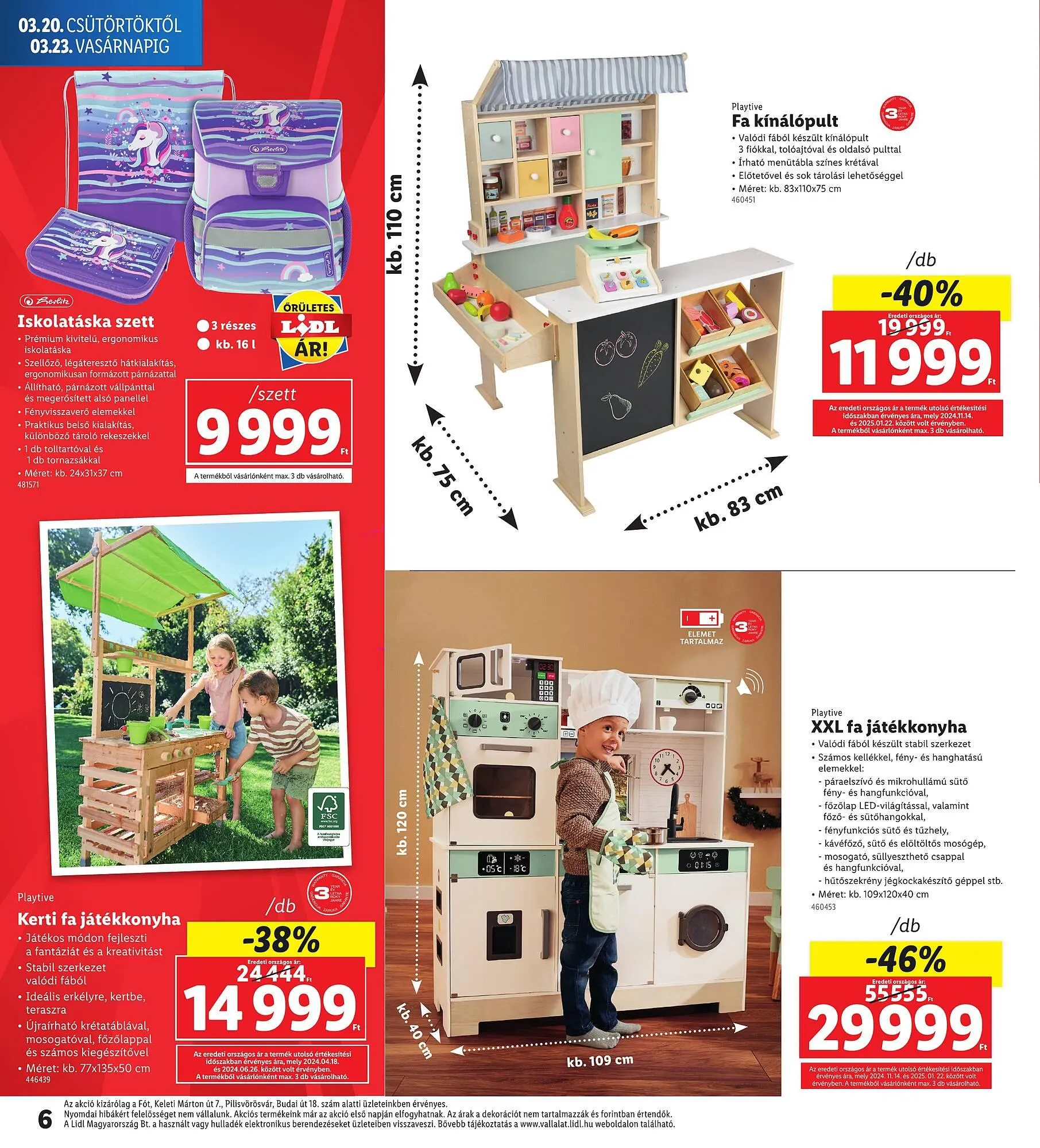 Katalógus Lidl akciós újság március 20.-tól március 23.-ig 2025. - Oldal 6