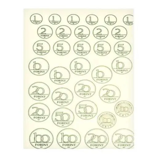 Játékpénz - stancolt - iskolai kiegészítő