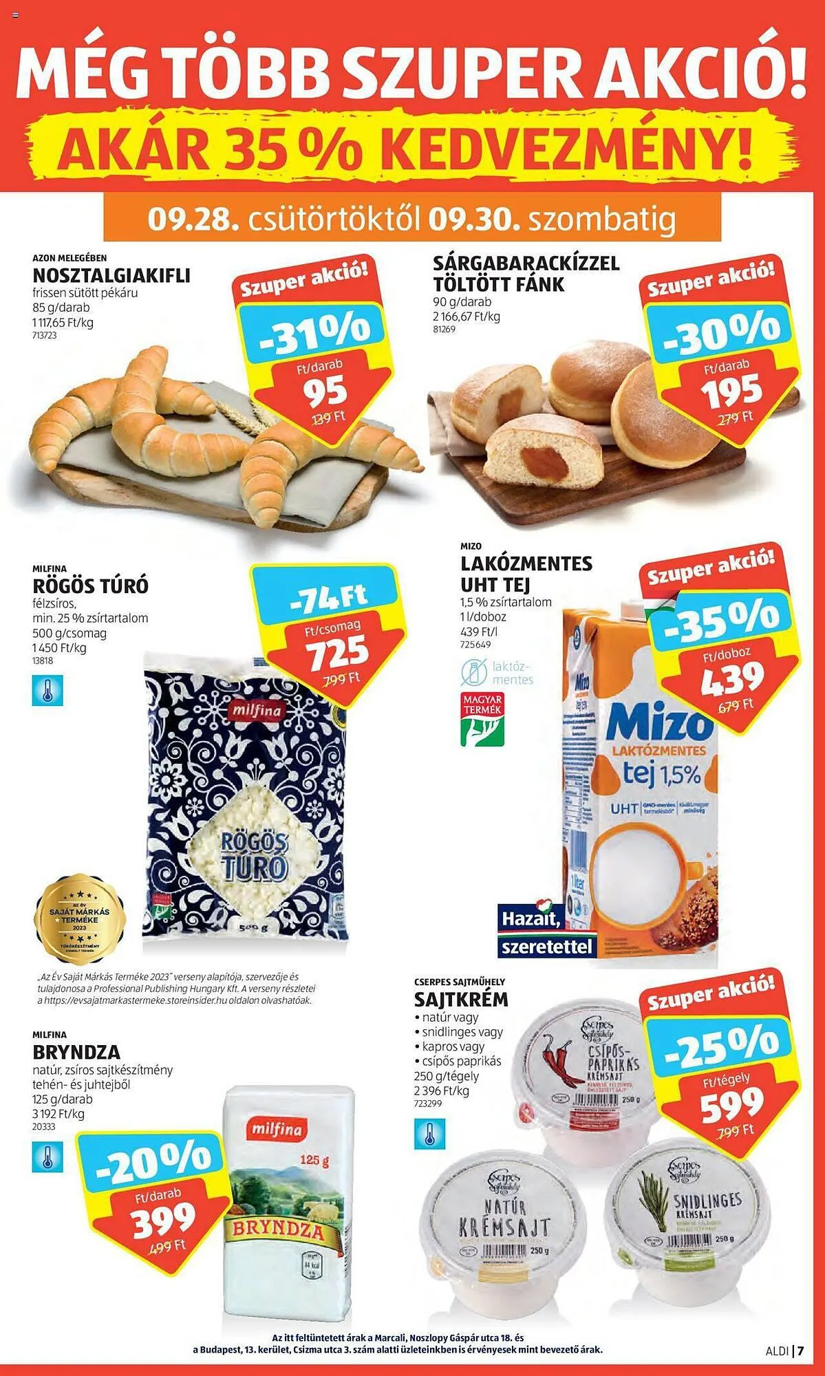 Katalógus ALDI akciós újság szeptember 28.-tól október 4.-ig 2023. - Oldal 9