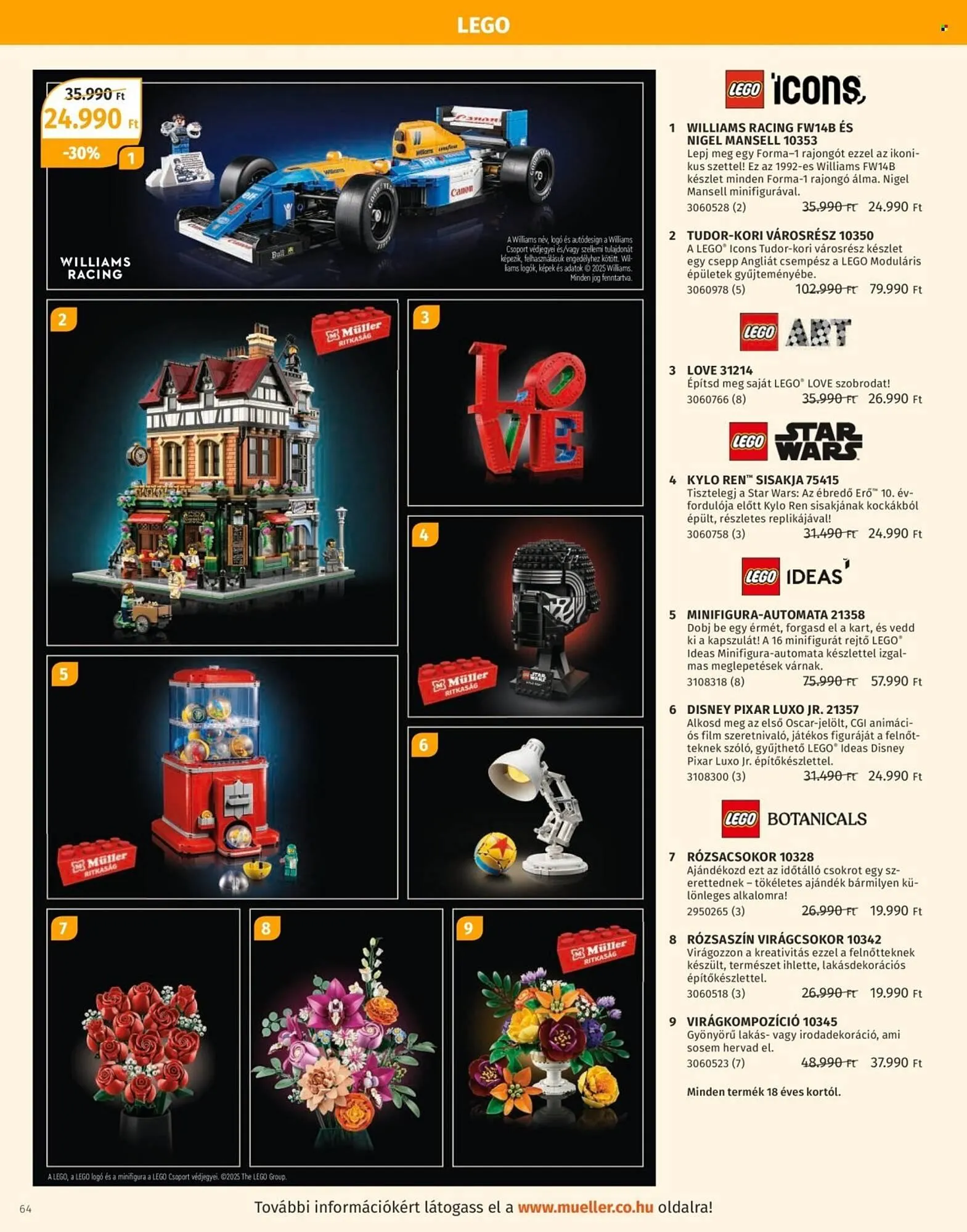 Katalógus Müller akciós újság október 27.-tól december 31.-ig 2025. - Oldal 64