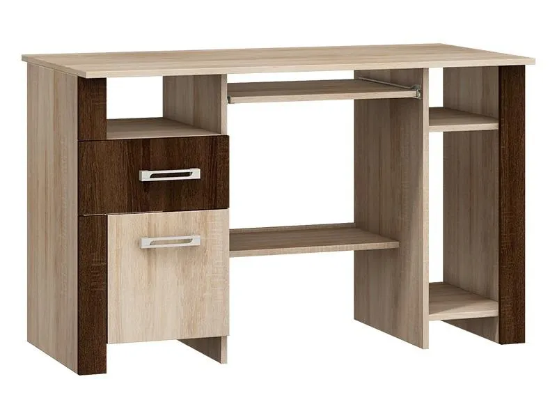 NAP-Hugo polcos-fiókos számítógépasztal