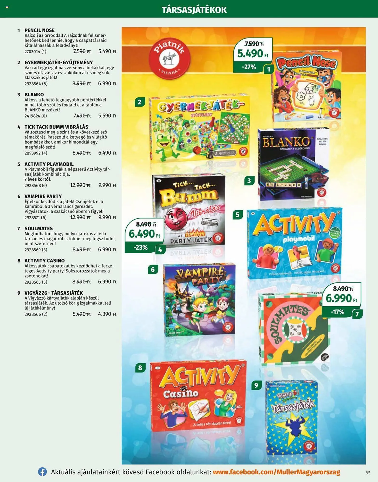 Katalógus Müller akciós újság október 30.-tól december 31.-ig 2023. - Oldal 85