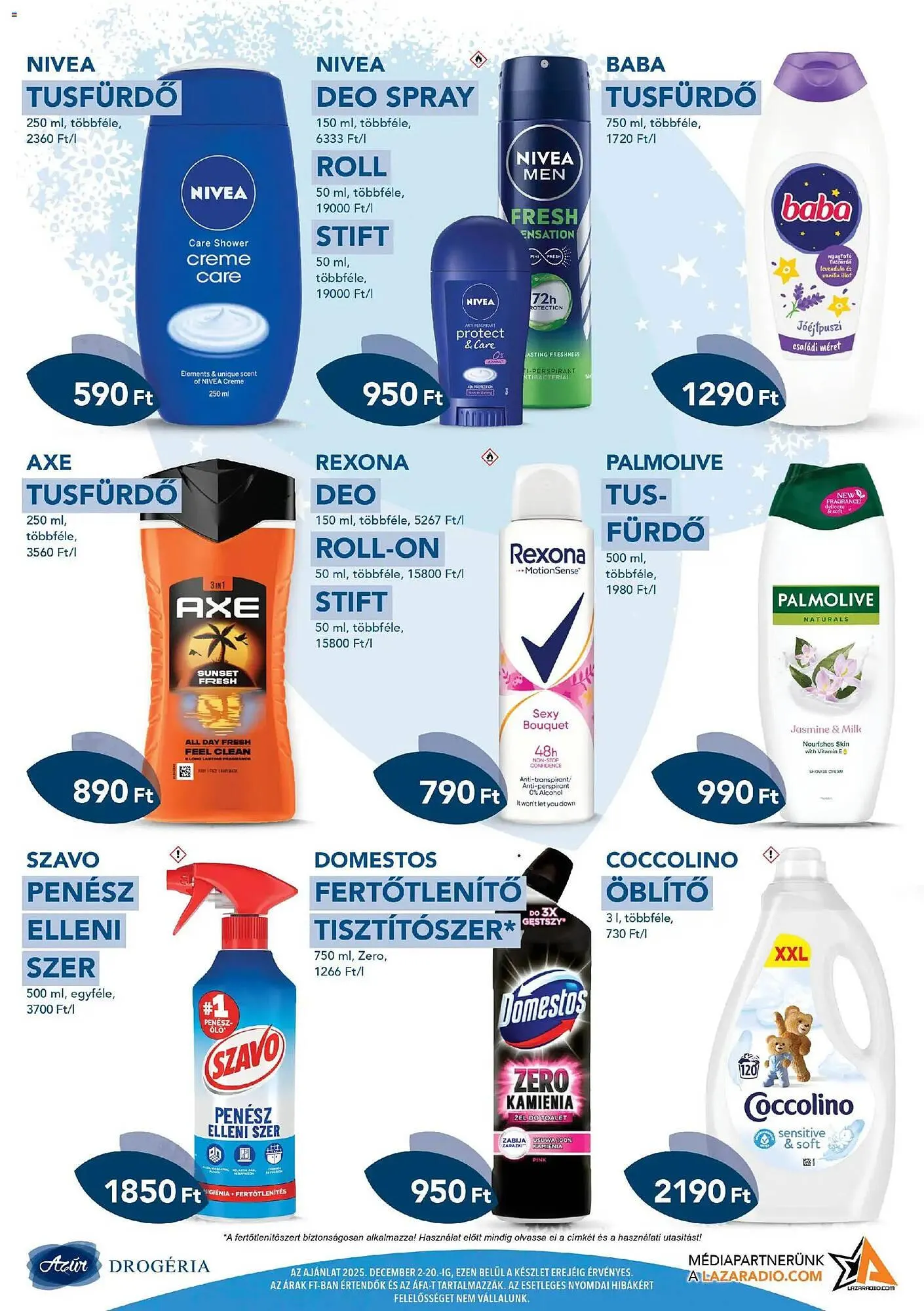 Katalógus Azúr akciós újság december 3.-tól december 20.-ig 2025. - Oldal 2