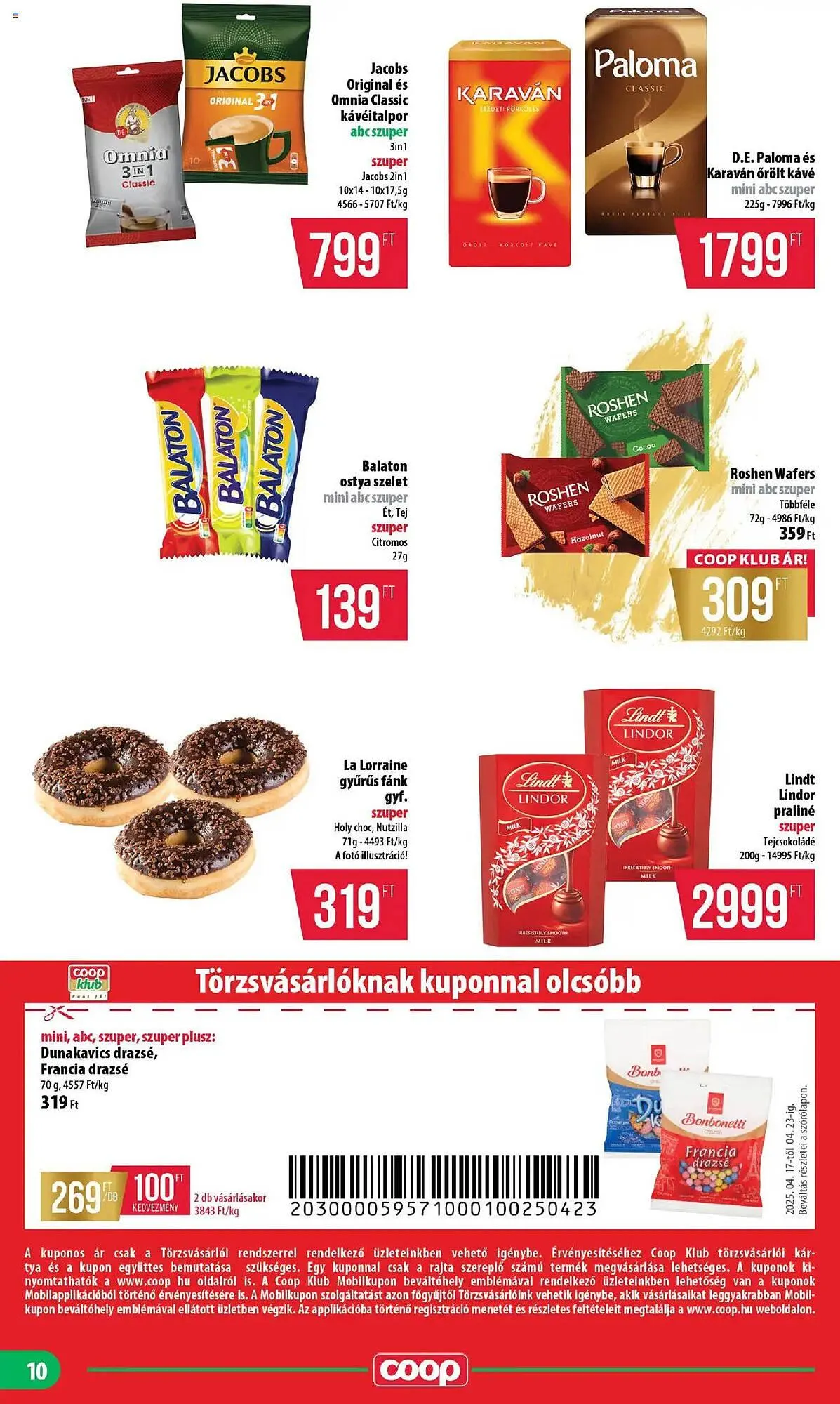 Katalógus Coop akciós újság április 17.-tól április 23.-ig 2025. - Oldal 10