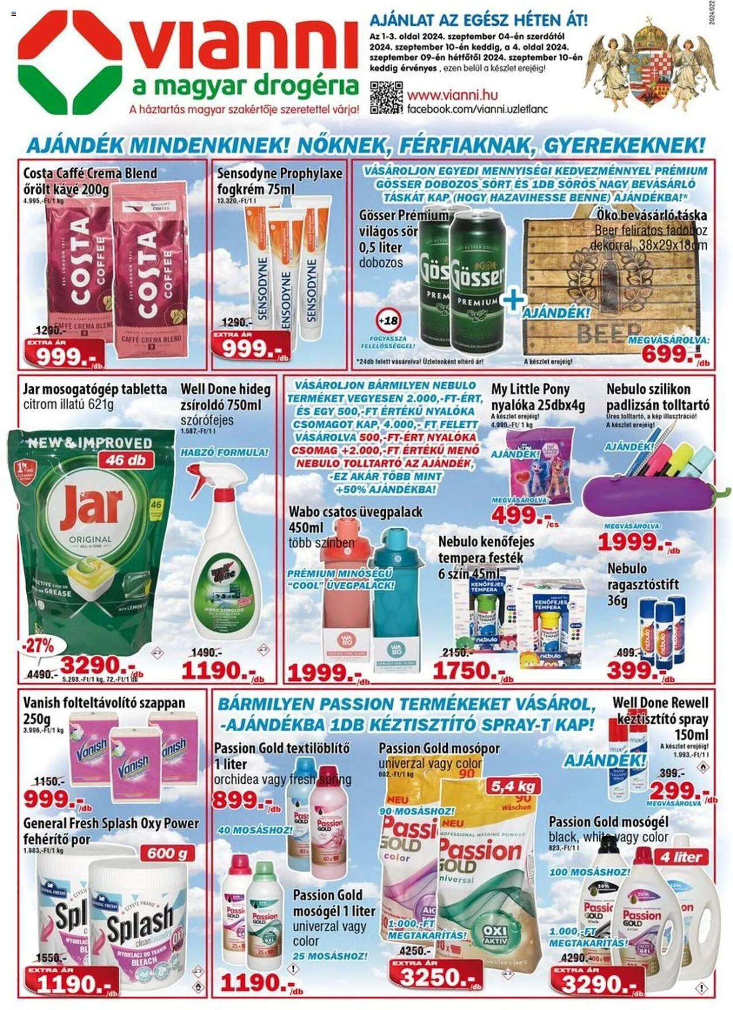 Vianni Drogéria akciós újság - 1